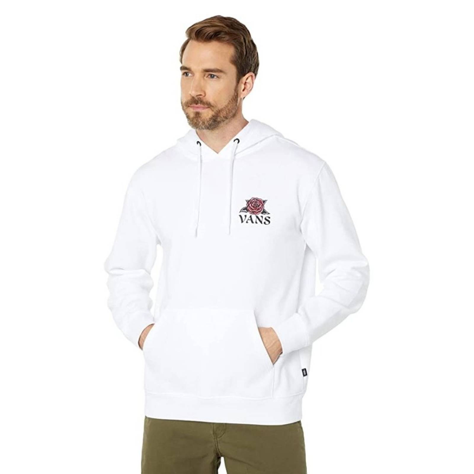 SUDADERA VANS ROSE PO BLANCO N0A7PXXWHT