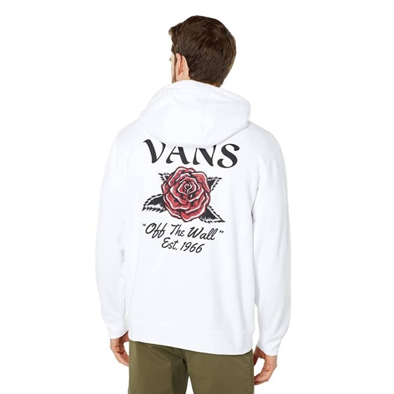 SUDADERA VANS ROSE PO BLANCO N0A7PXXWHT