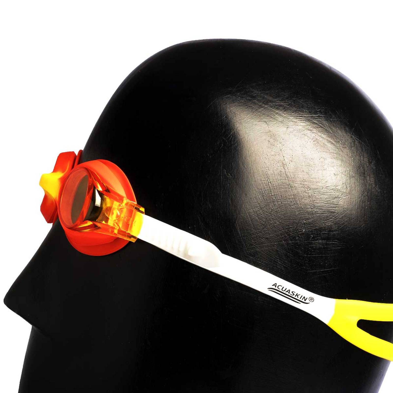 GOOGLES NATACION ACUASKIN MANDIBULIN NARANJA GMNDLN0NJA