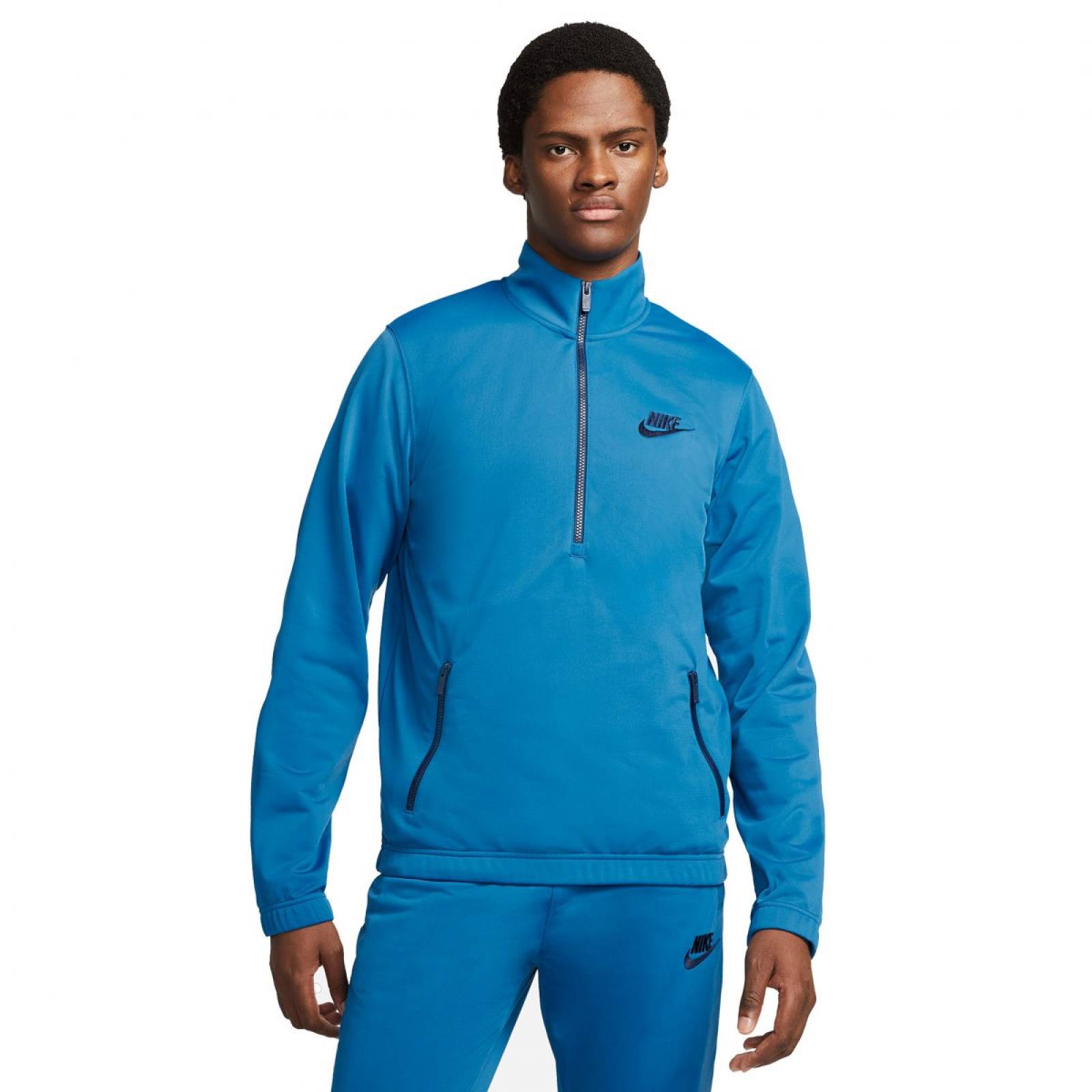 Conjunto Nike Sportswear Sport Essentials Azul DM6845407