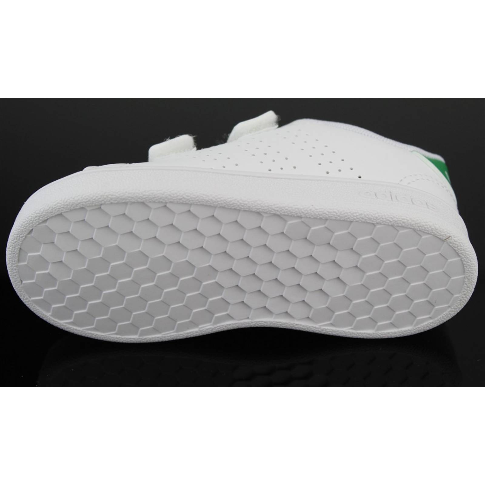TENIS ADIDAS ADVANTAGE I NIÑO BCO VERDE (10.0 - 21.0)