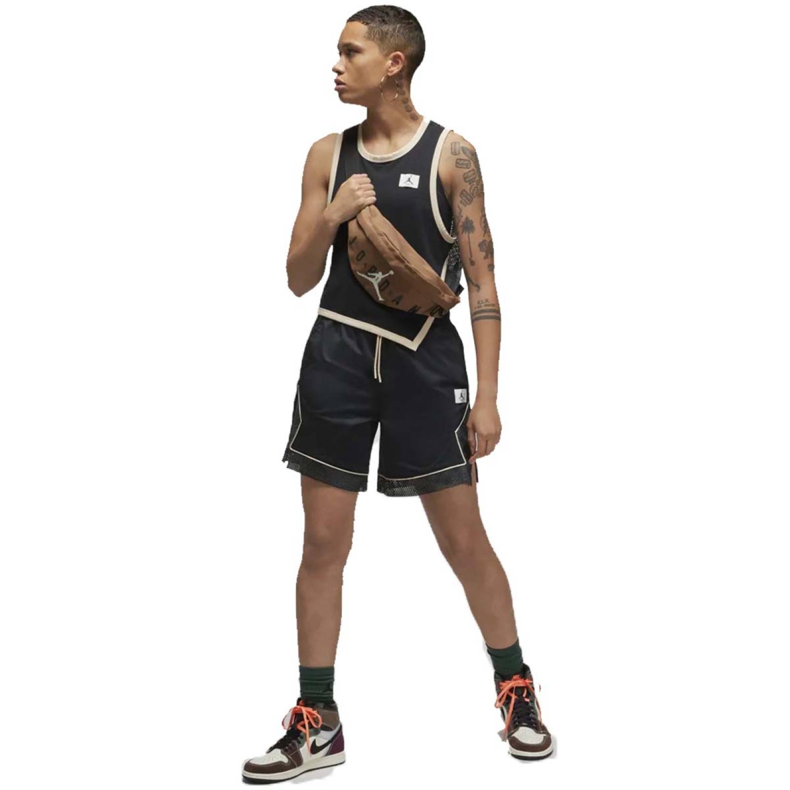 SHORT JORDAN DIAMOND ESSENTIALS NEGRO DO5035010