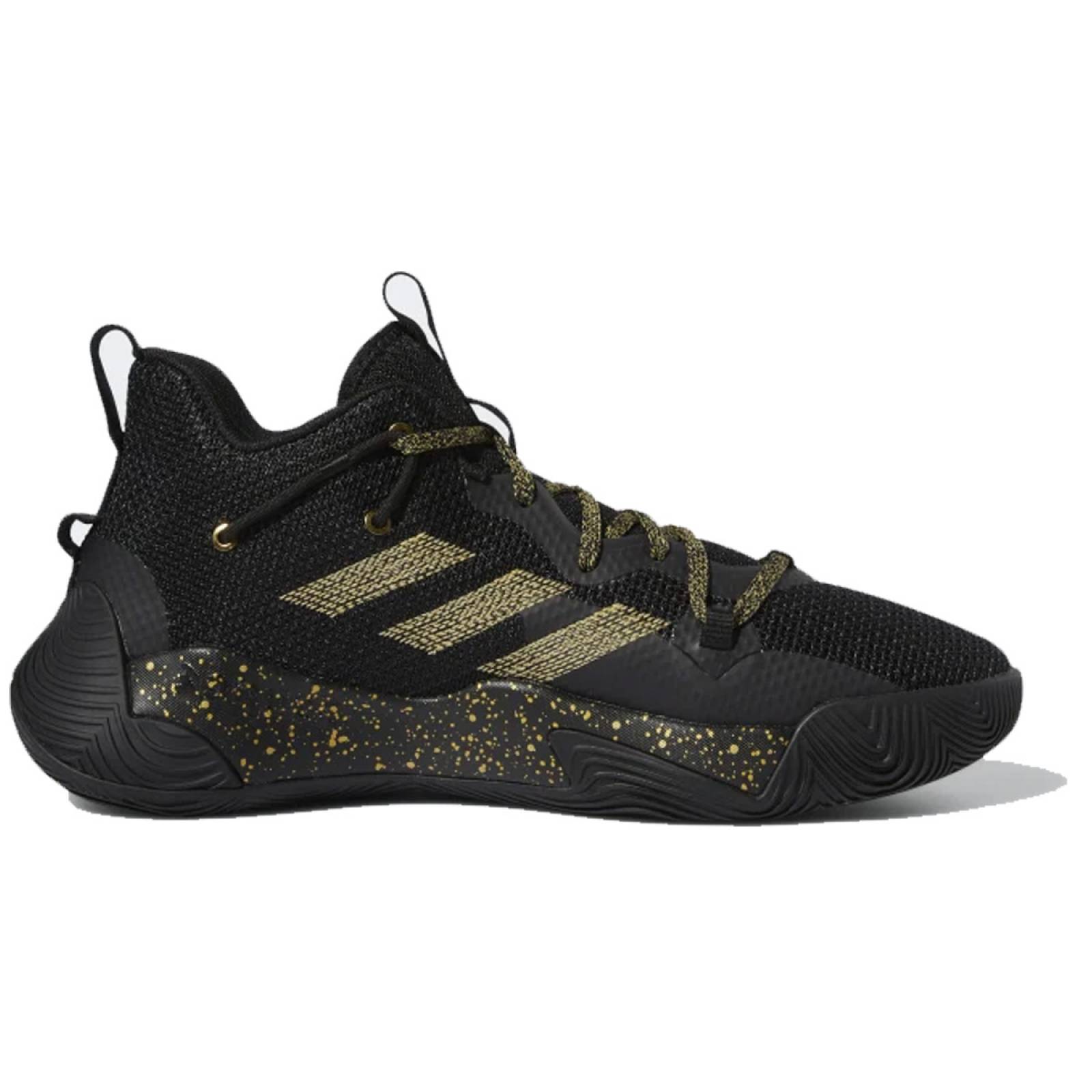 TENIS ADIDAS HARDEN STEPBACK 3 NEGRO ORO GY8631