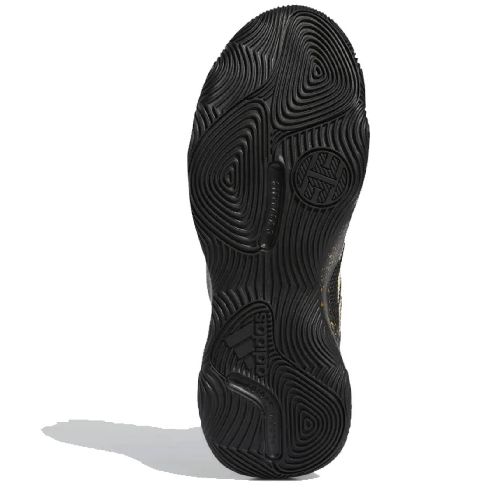 TENIS ADIDAS HARDEN STEPBACK 3 NEGRO ORO GY8631