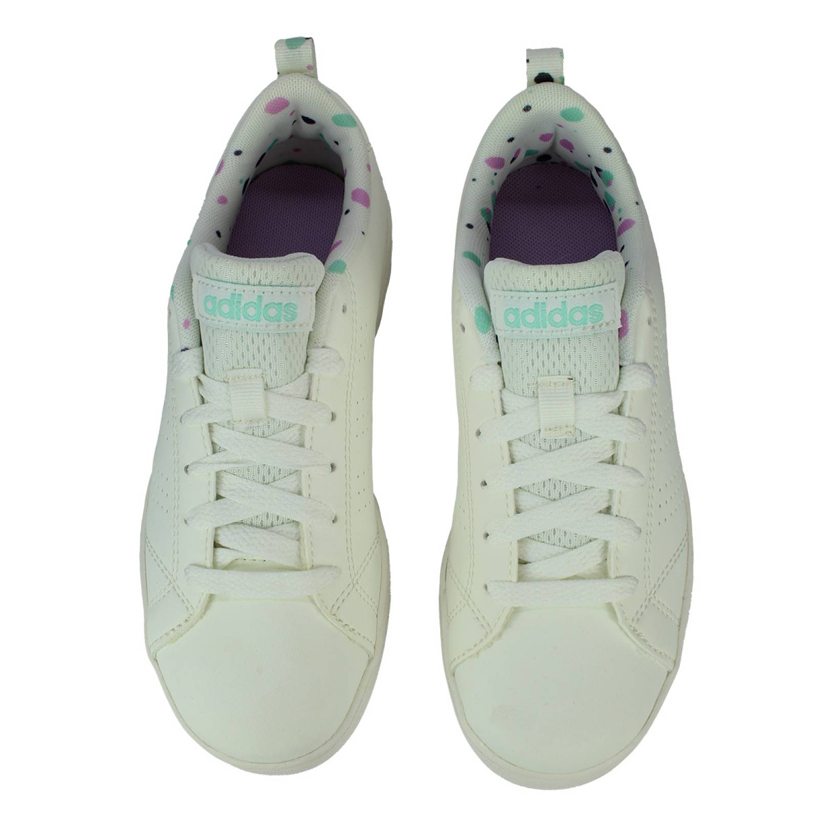 TENIS ADIDAS VS ADVANTAGE CL K DAMA BLANCO