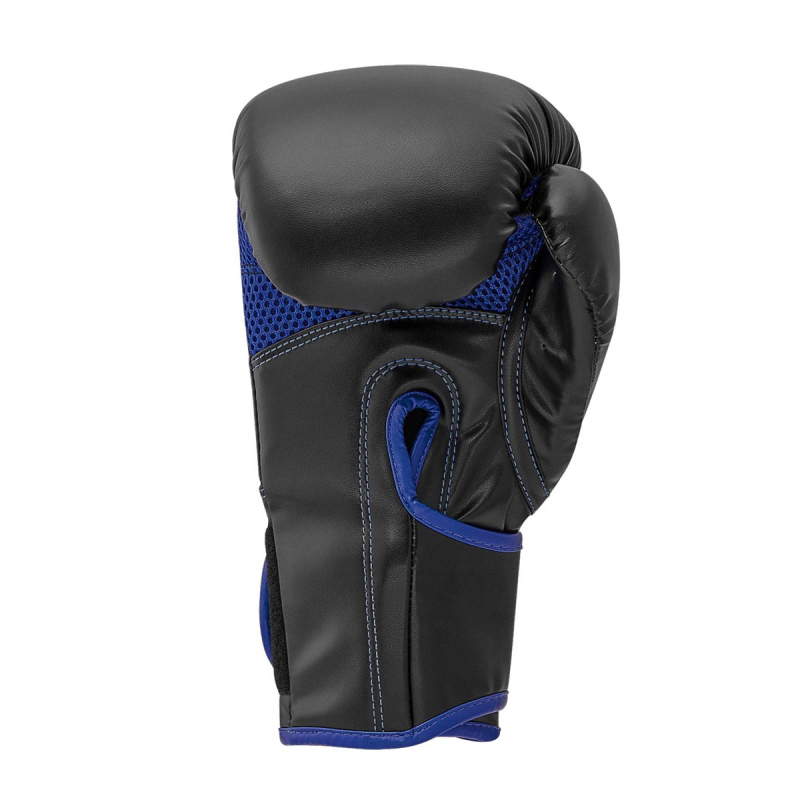 GUANTE DE BOX ADIDAS HYBRID NEGRO AZUL ADIH80AZ