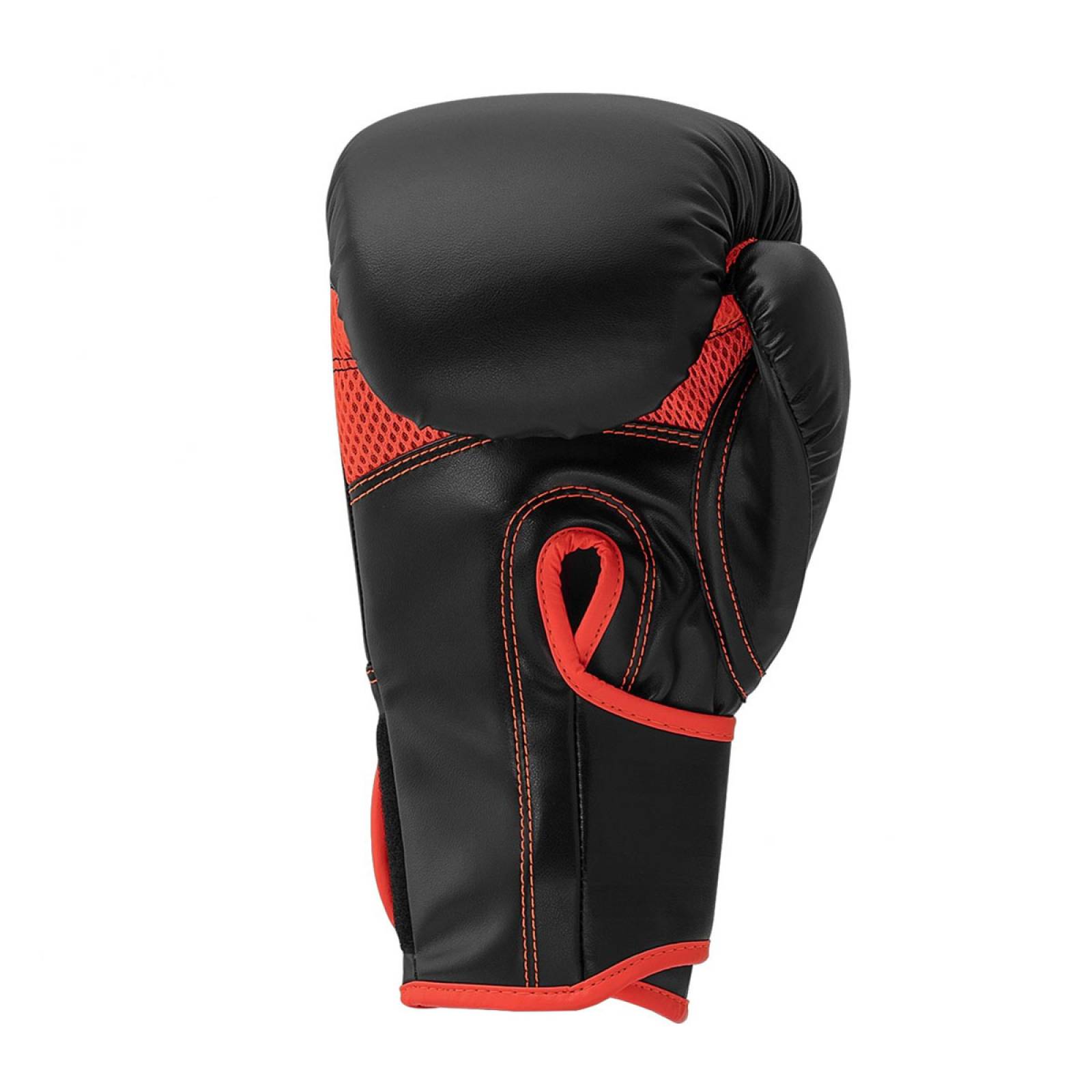 GUANTES DE BOX ADIDAS HYBRID NEGRO ROJO ADIH80RJ