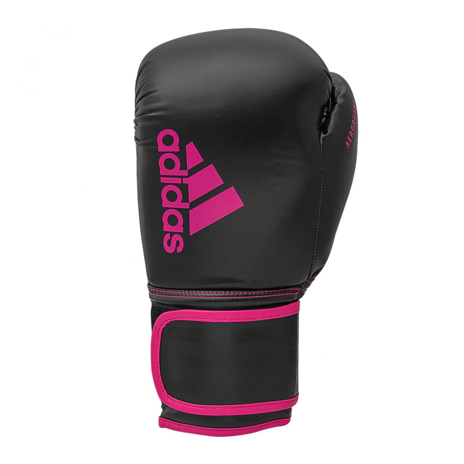 GUANTES DE BOX ADIDAS HYBRID NEGRO ROSA ADIH80RSA