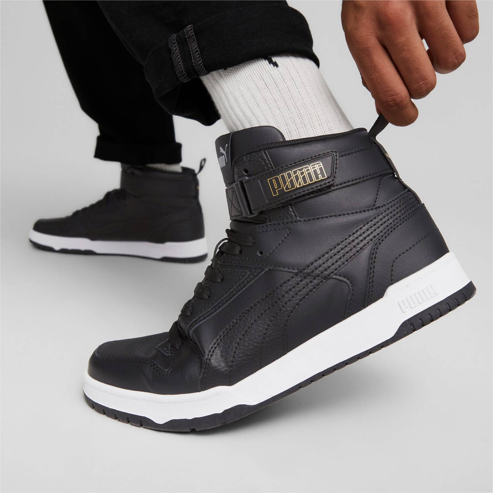 TENIS PUMA BOTA NEGRO RBD GAME38583903