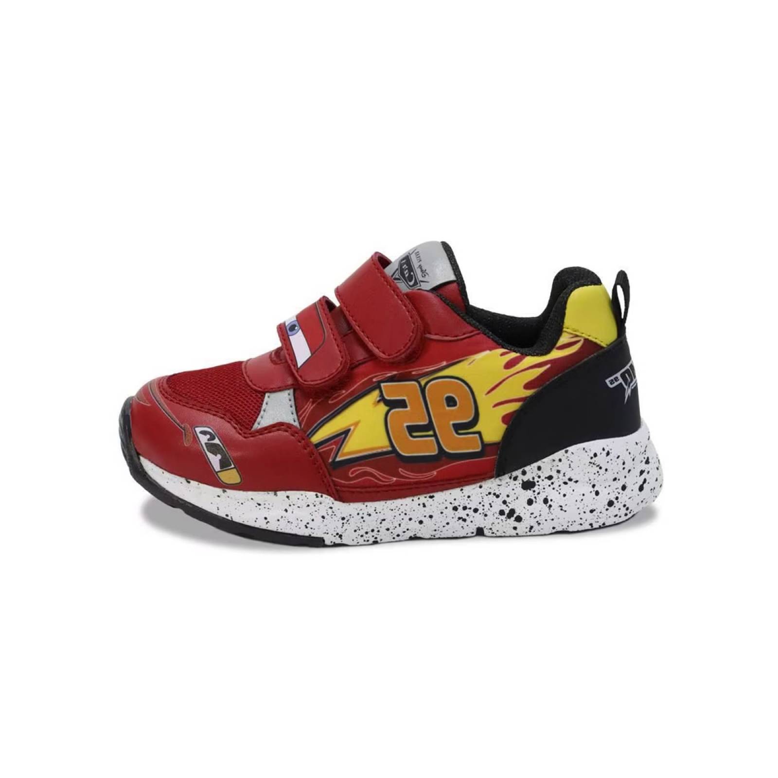 TENIS NIÑO DISNEY VAVITO CARS RAYO MCQUEEN 73757RJ (14.0 - 22.0)