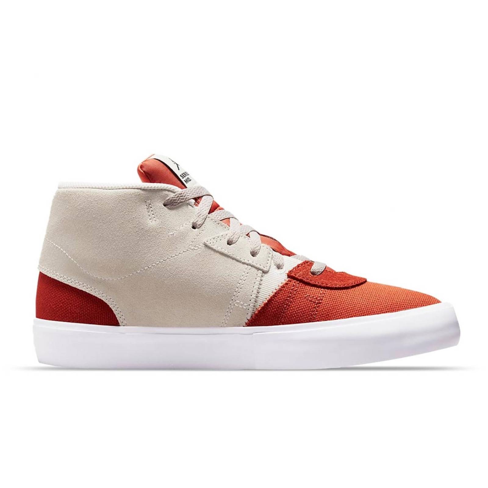 TENIS JORDAN SERIES MID 1 BEIGE NARANJA DA8026081