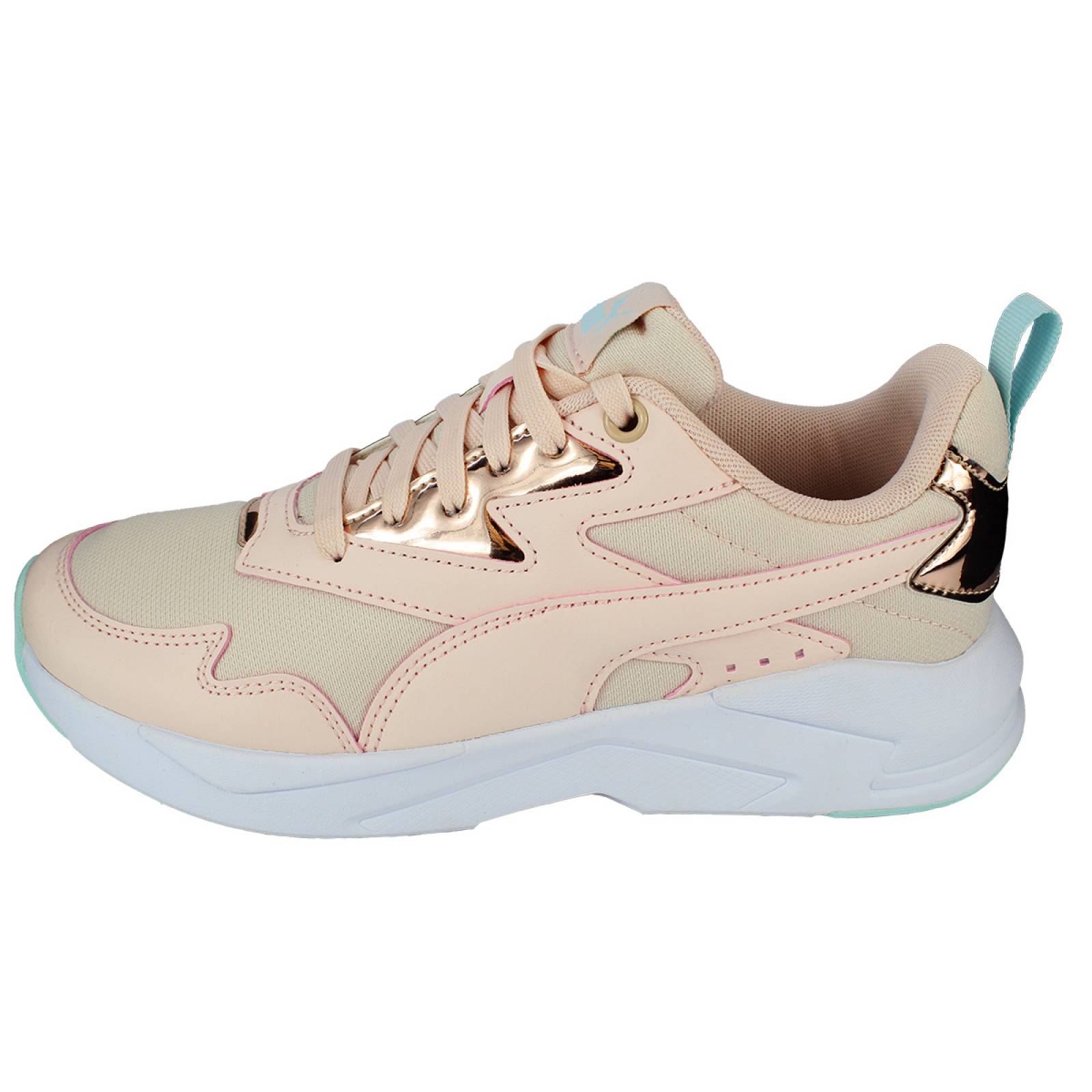 Rose Gold Puma X Ray Rosa TENIS PUMA XRAY LITE METALLIC ROSA