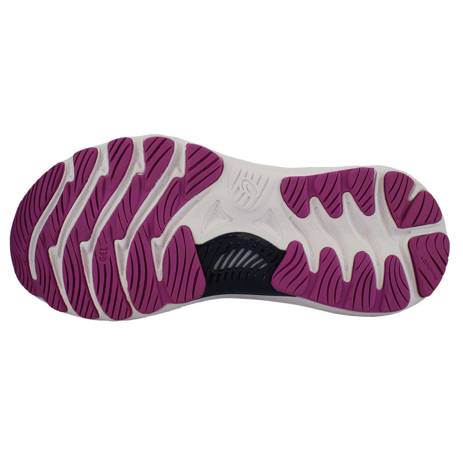TENIS ASICS DAMA NIMBUS 23 MORADO AZUL (22.5 - 30)