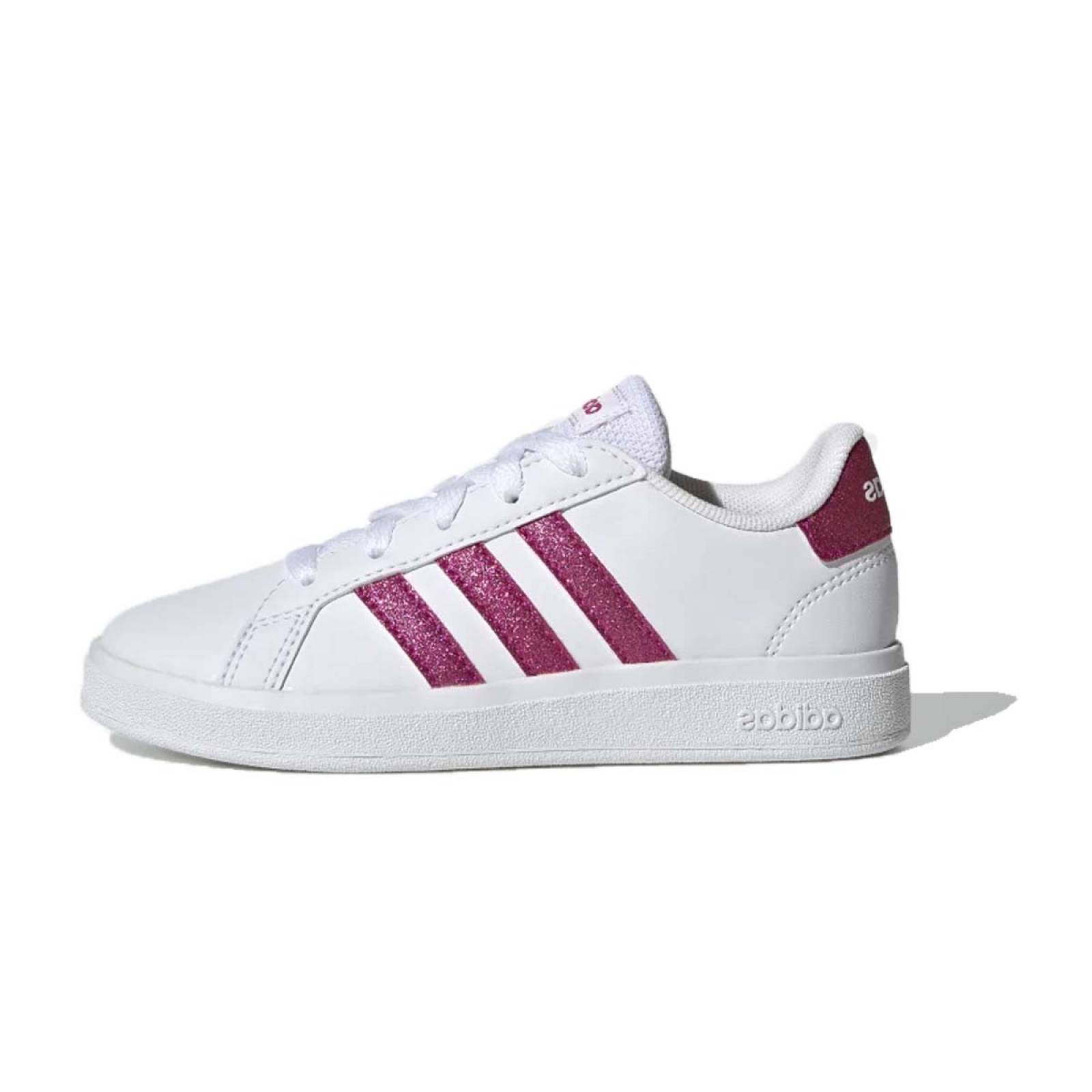 TENIS ADIDAS GRAND COURT 2.0 BLANCO ROSA GY4764