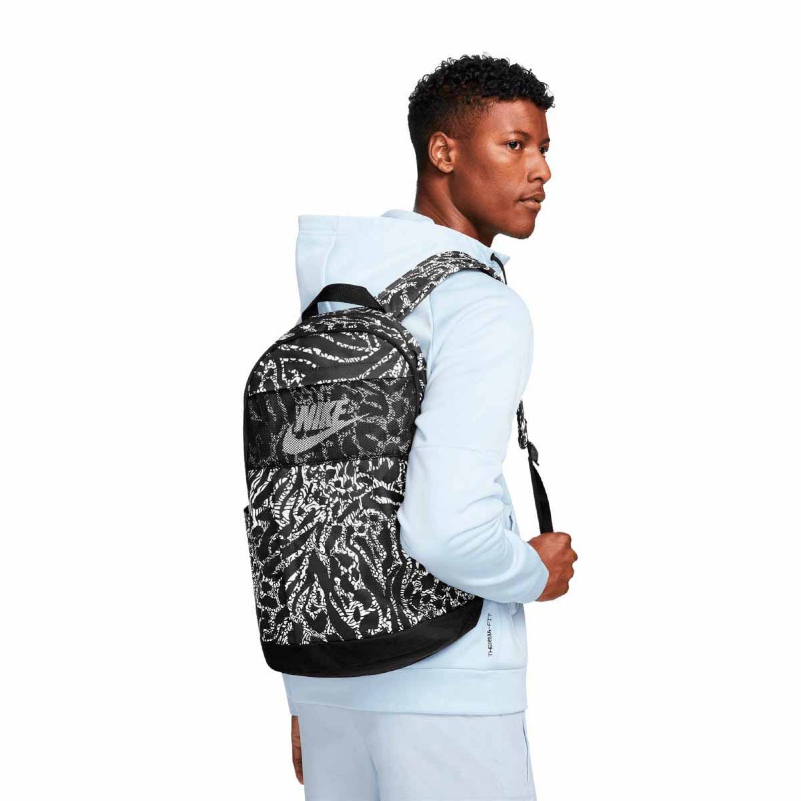 MOCHILA NIKE ELEMENTAL BLANCO NEGRO DQ5764010