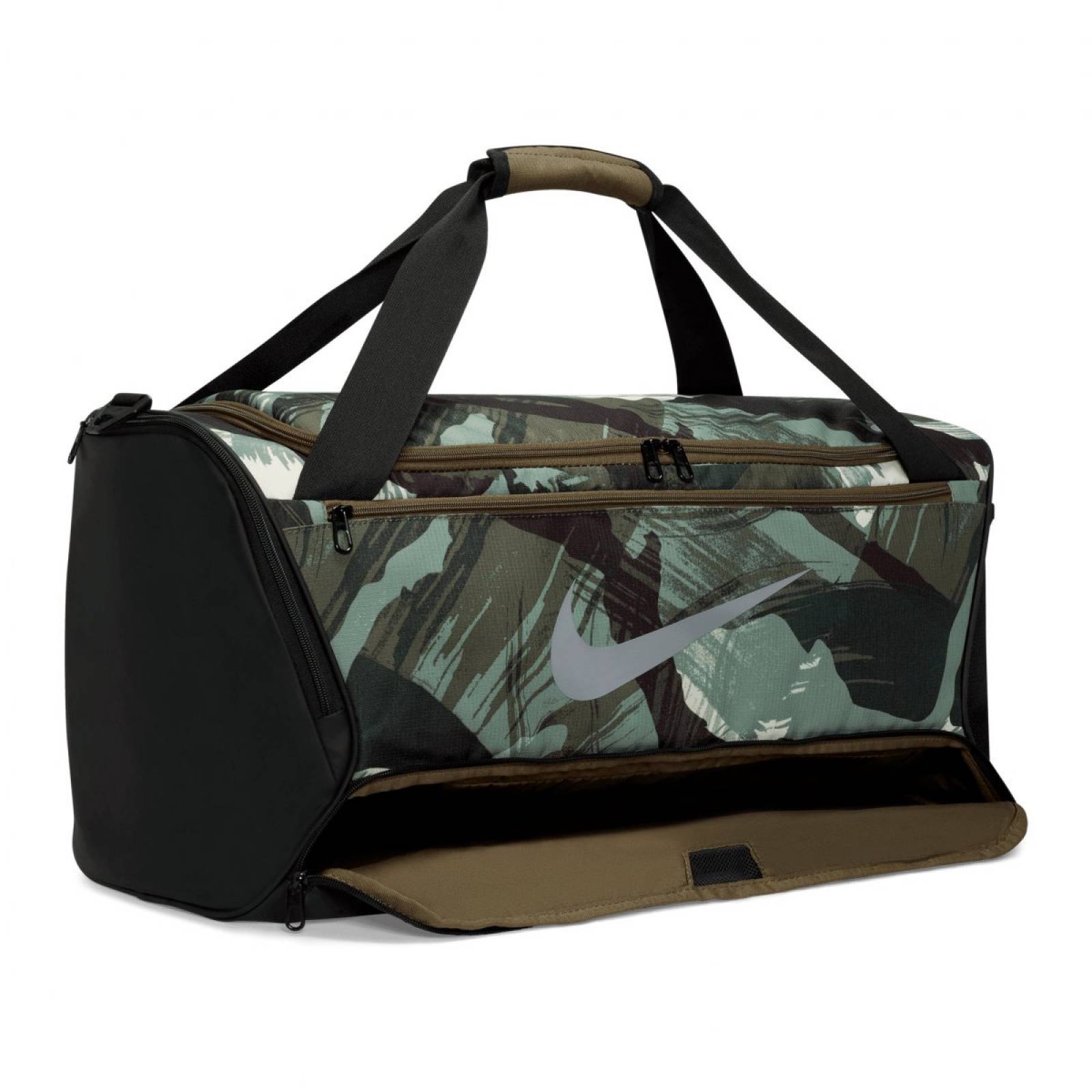 MALETA NIKE BRASILIA M DUFF VERDE CAMO DQ5234222