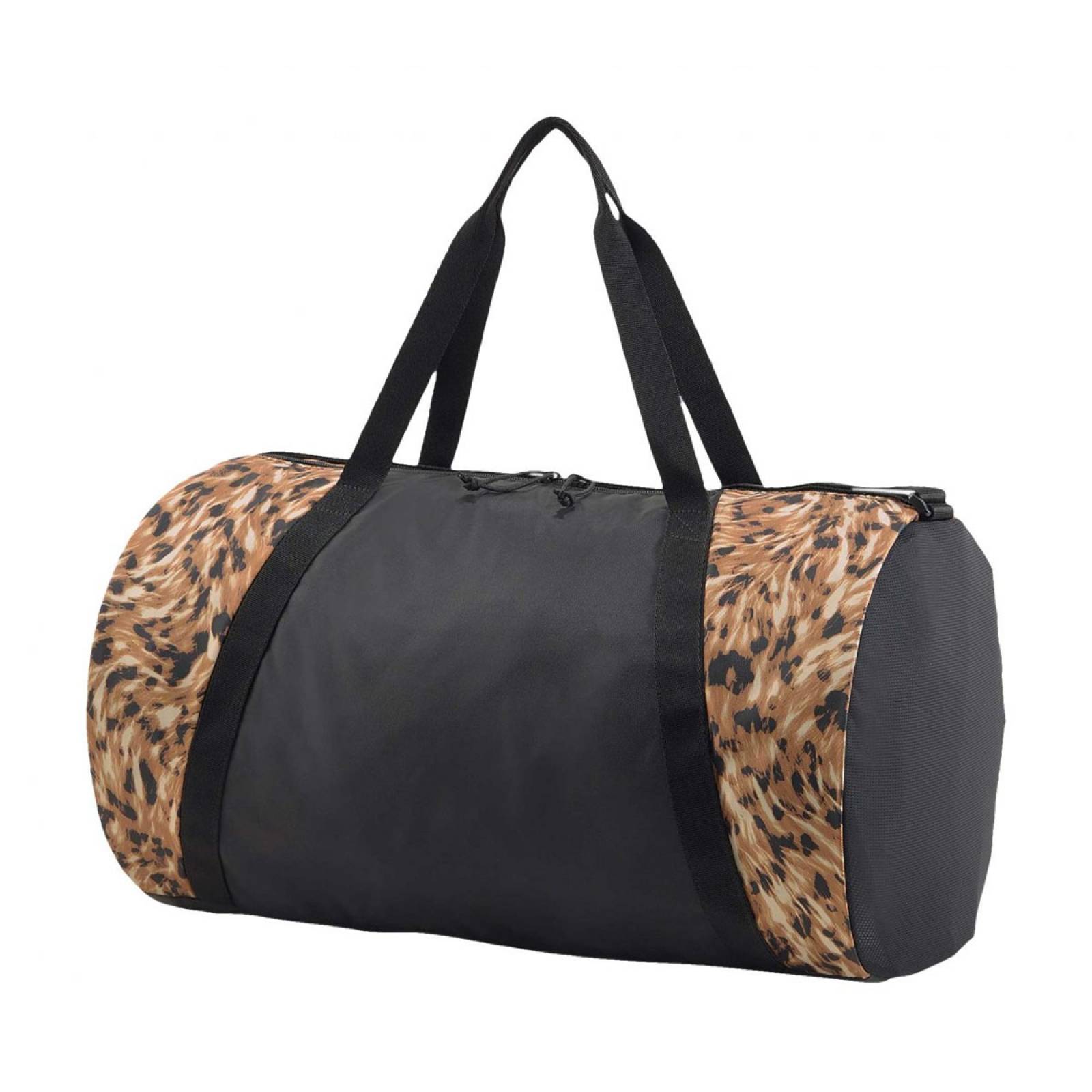 MALETA PUMA ESSENTIAL BARREL NEGRO LEOPARDO 07922701