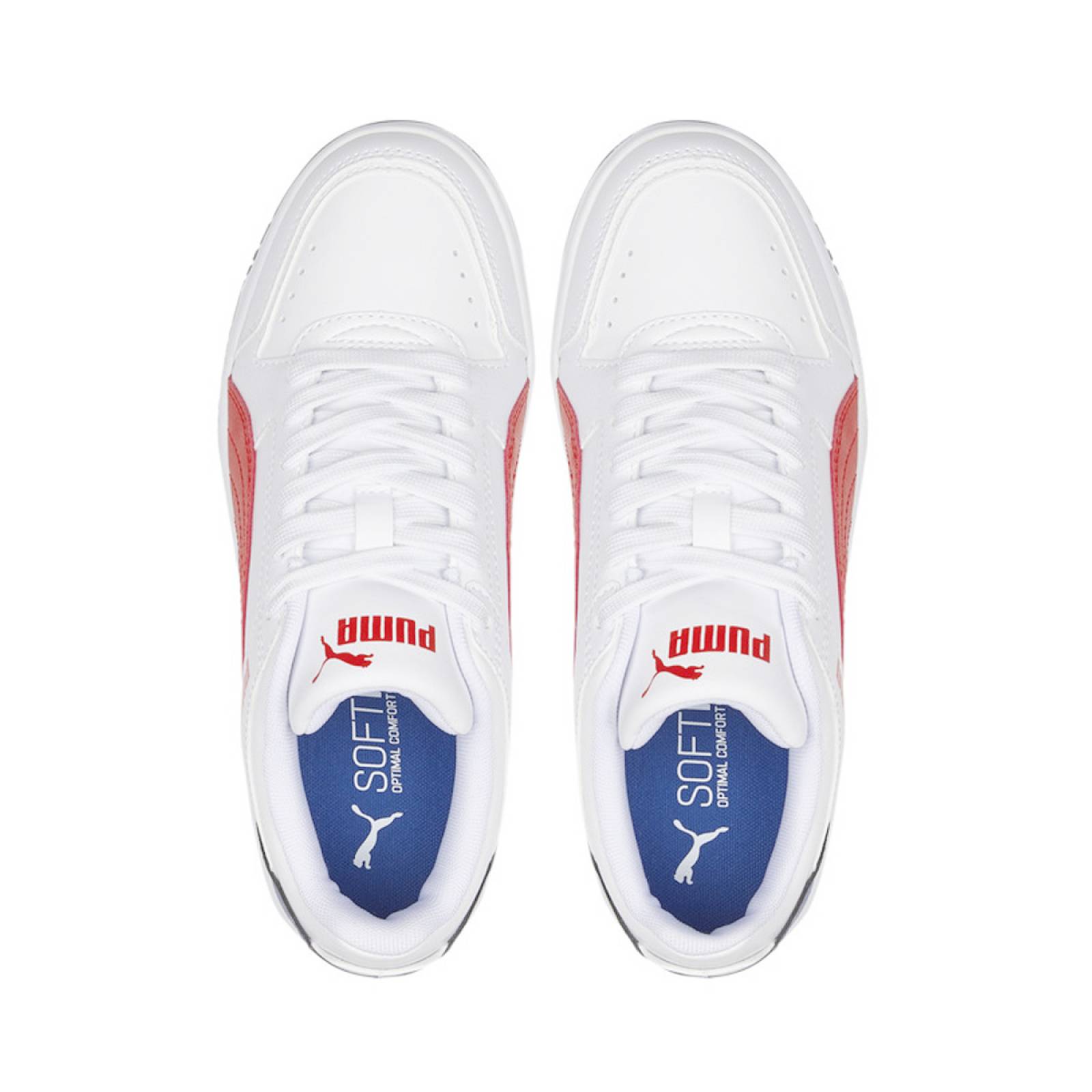 TENIS PUMA REBOUND JOY LOW JR BLANCO AZUL 38198409
