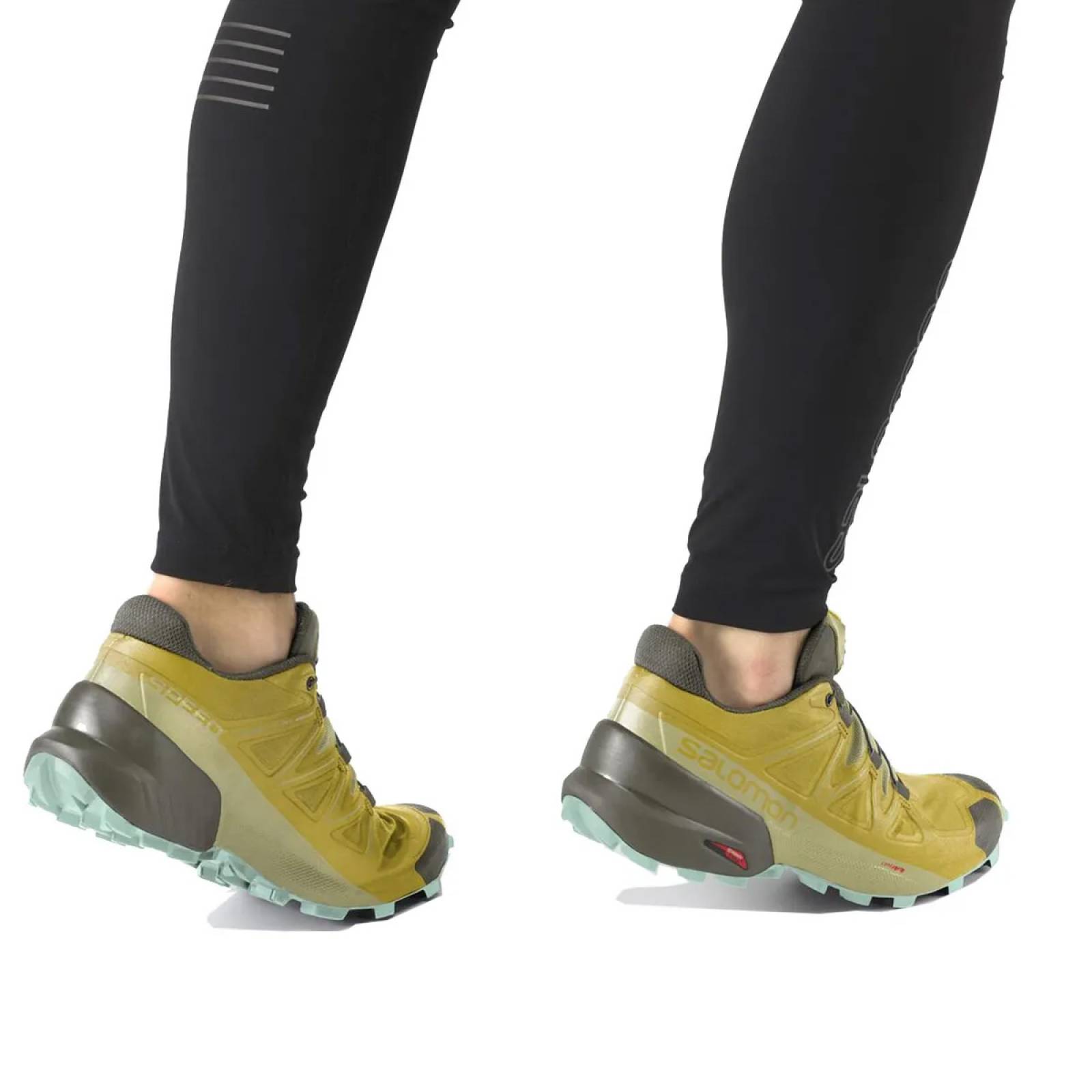 Tenis Trail Salomon Speedcross 5 Amarillo Mujer L41609700