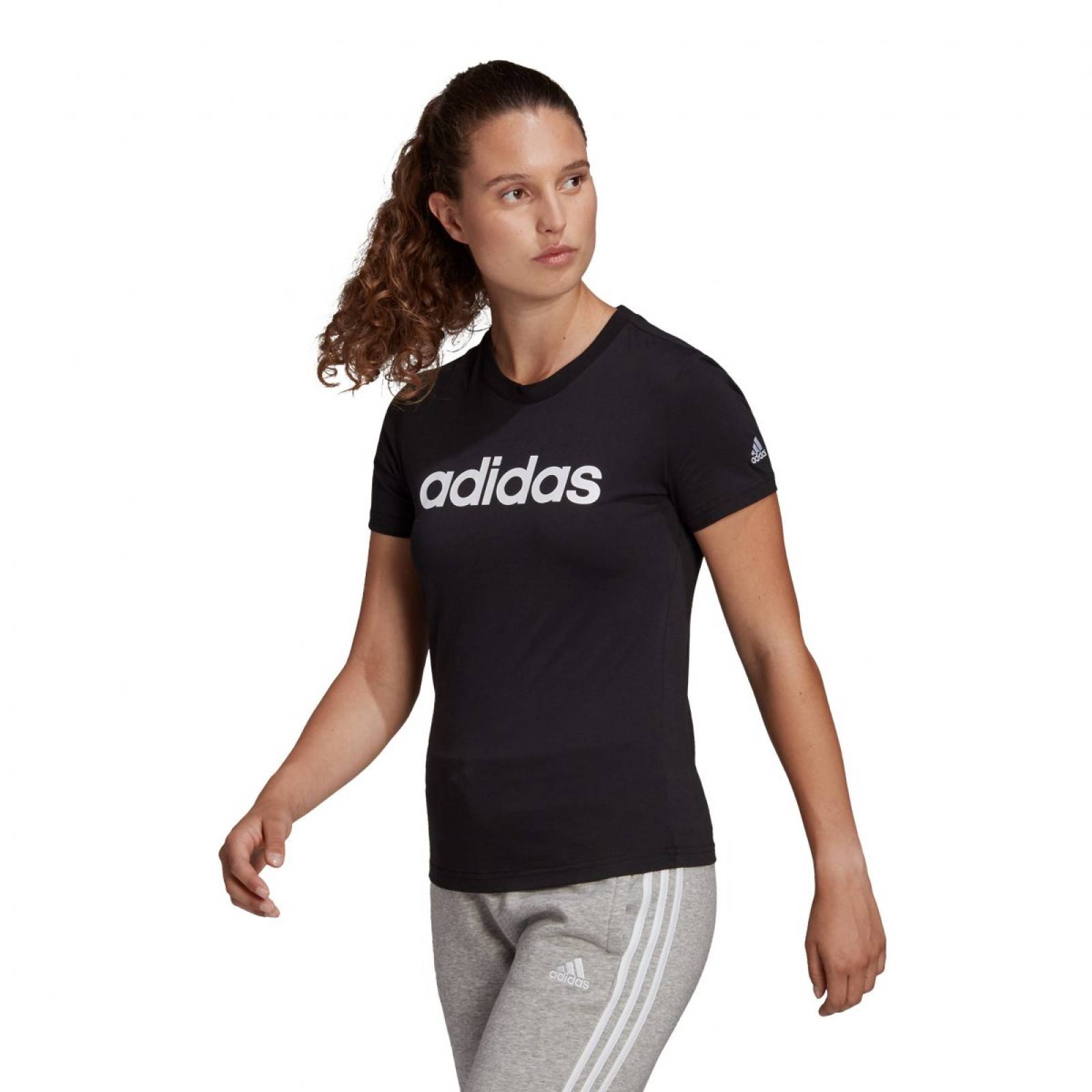 PLAYERA ADIDAS ESSENTIALS LOGO NEGRO GL0769