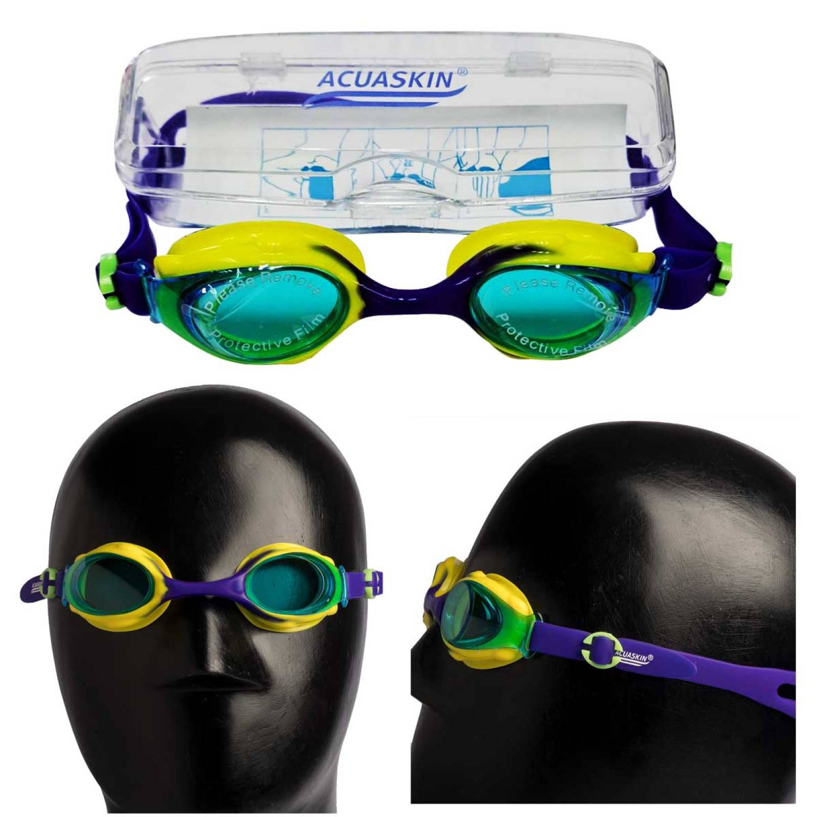 GOOGLE ACUASKIN NEMO AMARILLO MORADO GNEM00AMD