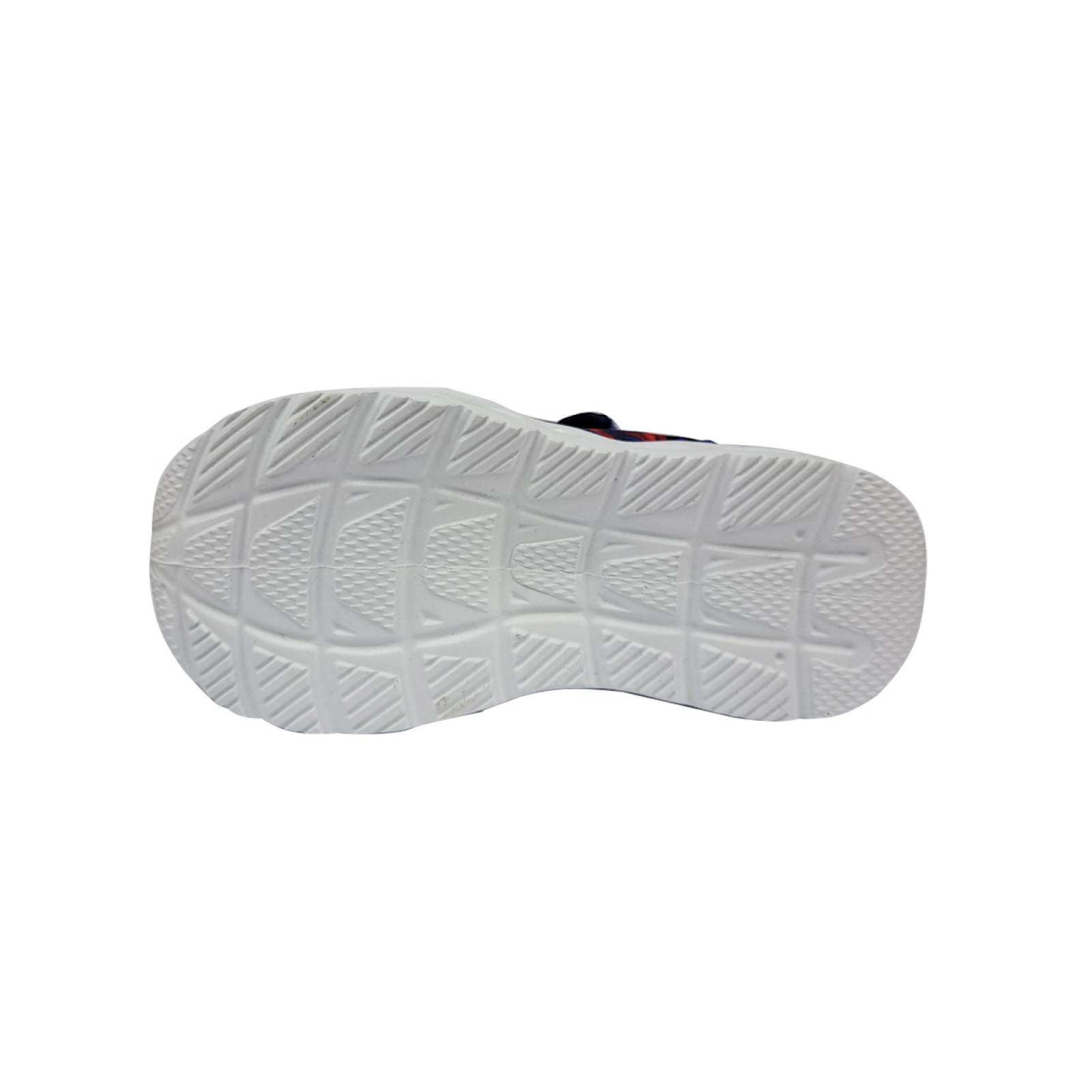TENIS MARVEL SPIDERMAN CON LUCES LED IN95704AZ (14.0 - 22.0)
