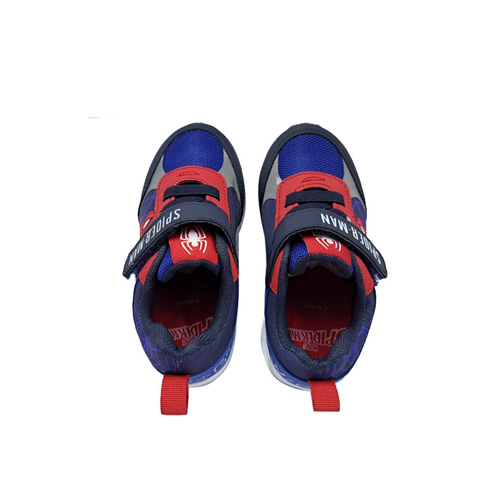 TENIS MARVEL SPIDERMAN CON LUCES LED IN95704AZ (14.0 - 22.0)