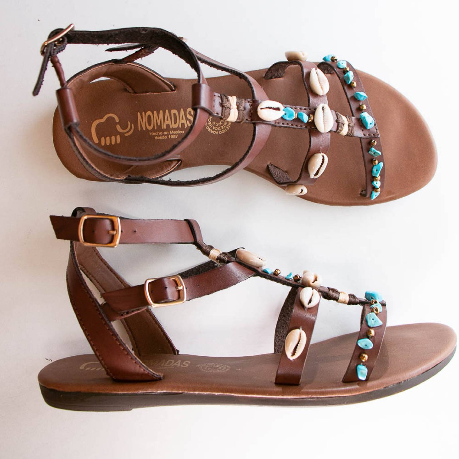 Huarache dama nomadas azteca 596