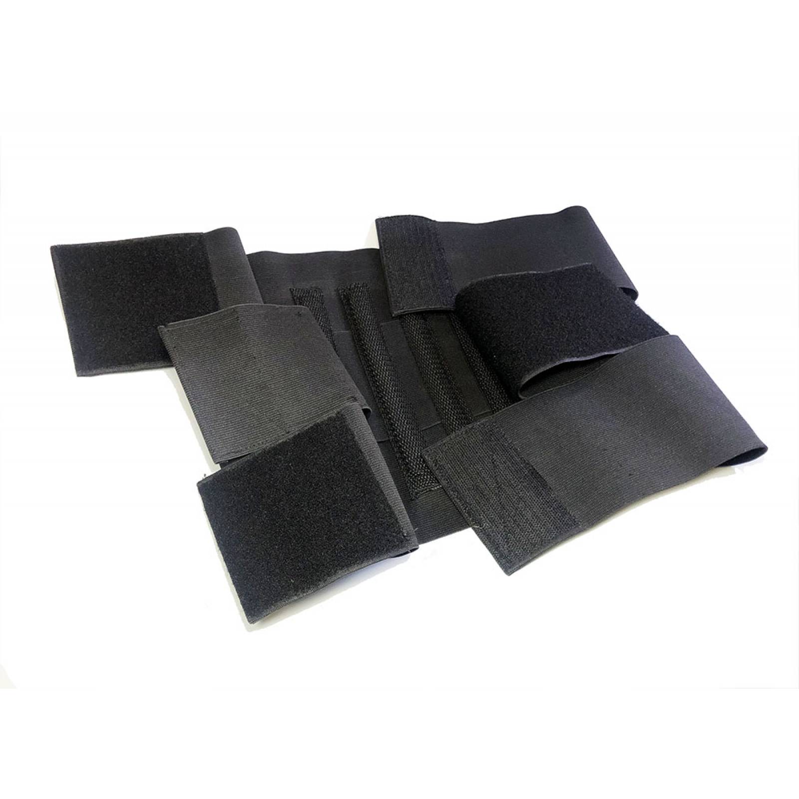 Faja 3 Velcros Talle Corto 25 cm Triple Ajuste Compresion Mujer