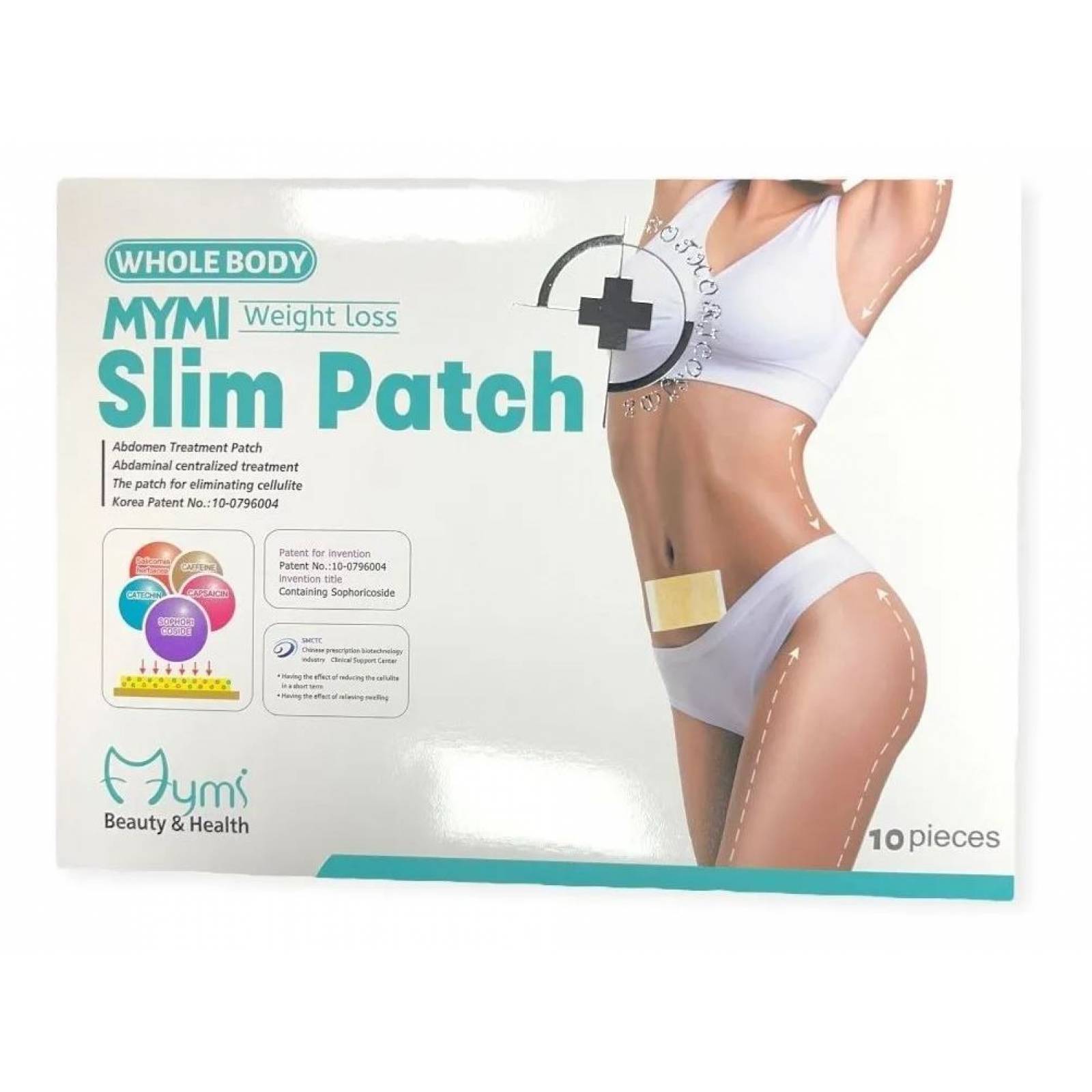 Parches Adelgazantes Slim Patch 40 Parches Mymi Whole Body