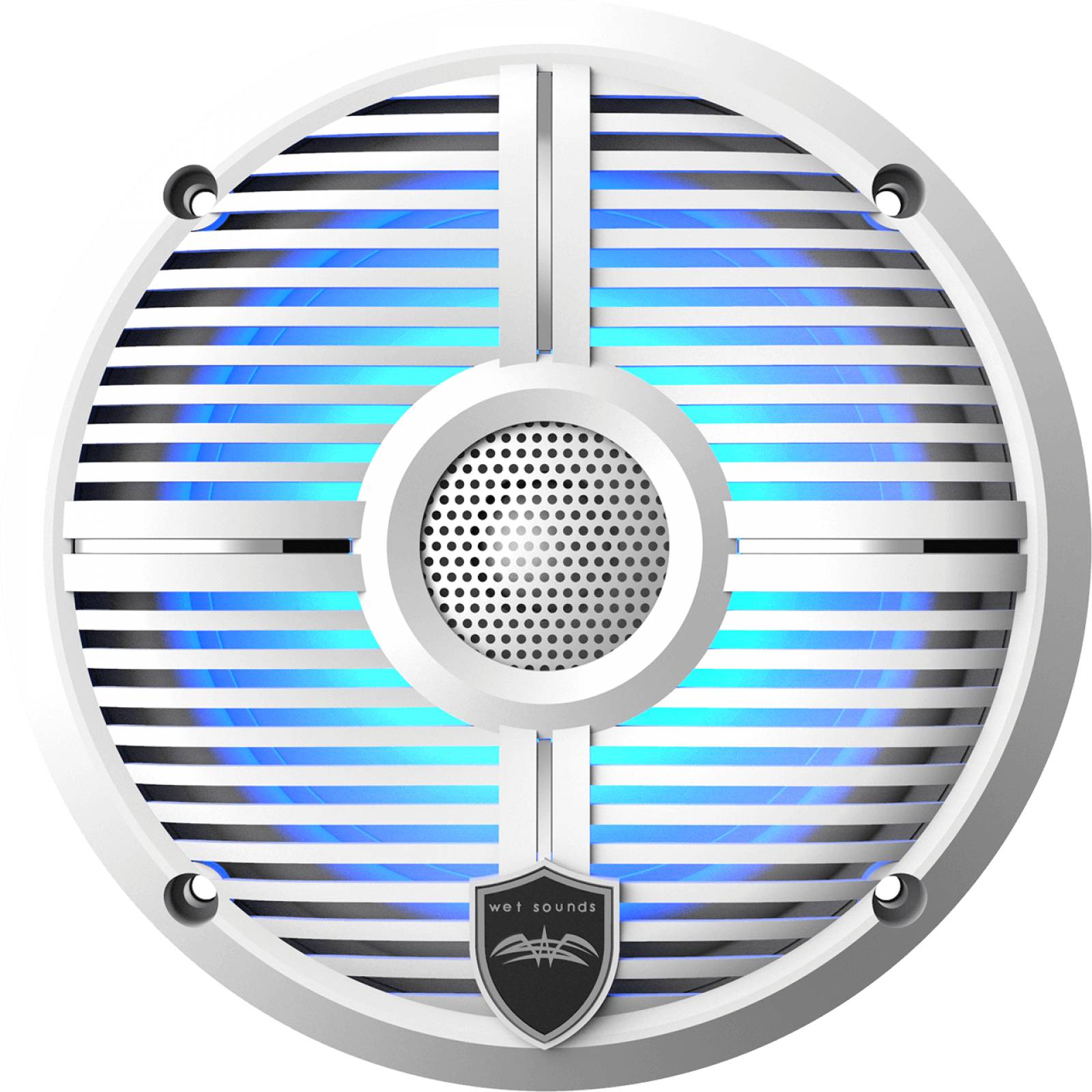 Bocinas Coaxiales Marinas Wet Sounds RECON 6 XW-W RGB 120 Watts 6.5 Pulgadas 4 Ohms Color Blanco 