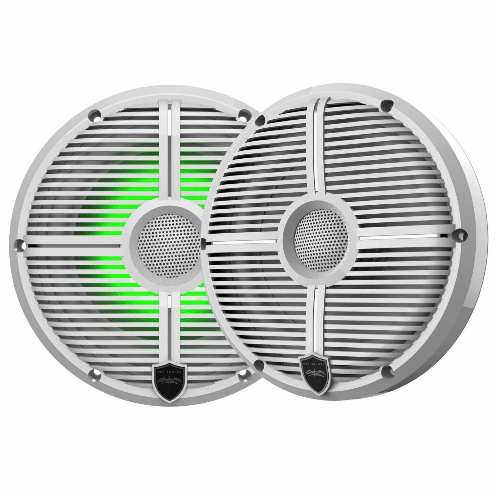 Bocinas Coaxiales Marinas Wet Sounds RECON 6 XW-W RGB 120 Watts 6.5 Pulgadas 4 Ohms Color Blanco 