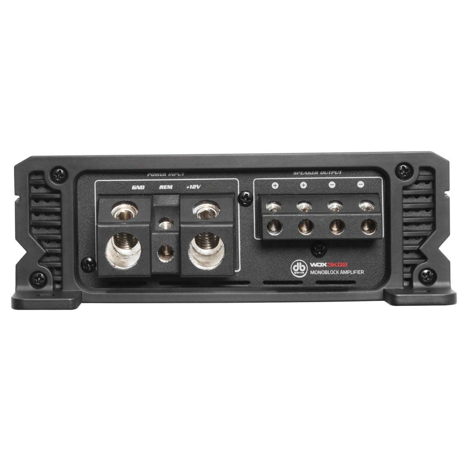 Amplificador Monoblock DB Drive WDX 3KG2 3000 Watts Cla ... 