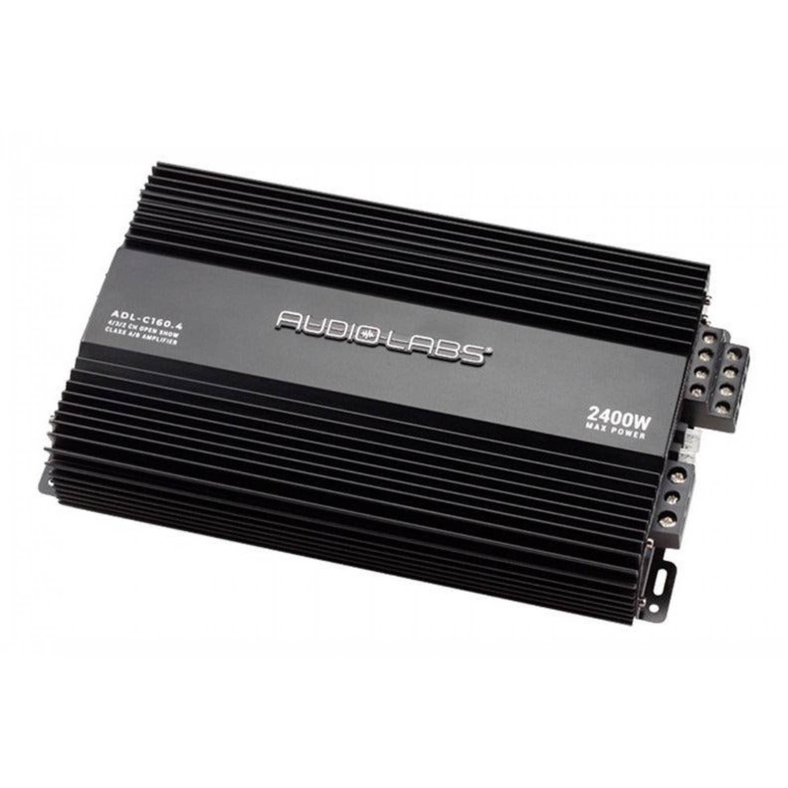 Amplificador 4 Canales Audiolabs Adl-c160.4 2400 Watts Clase A/b 