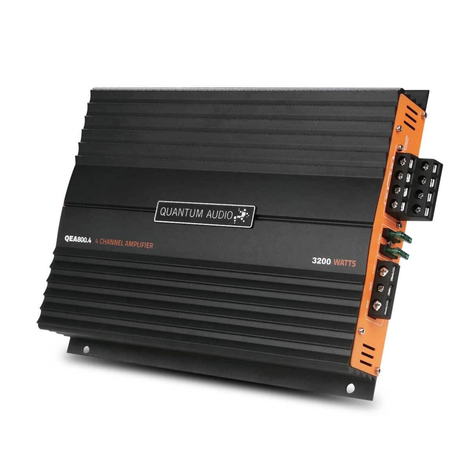 Amplificador Full Range 4 Canales Quantum QEA800.4 3200 Watts Clase AB 2 Ohms QEA Series 