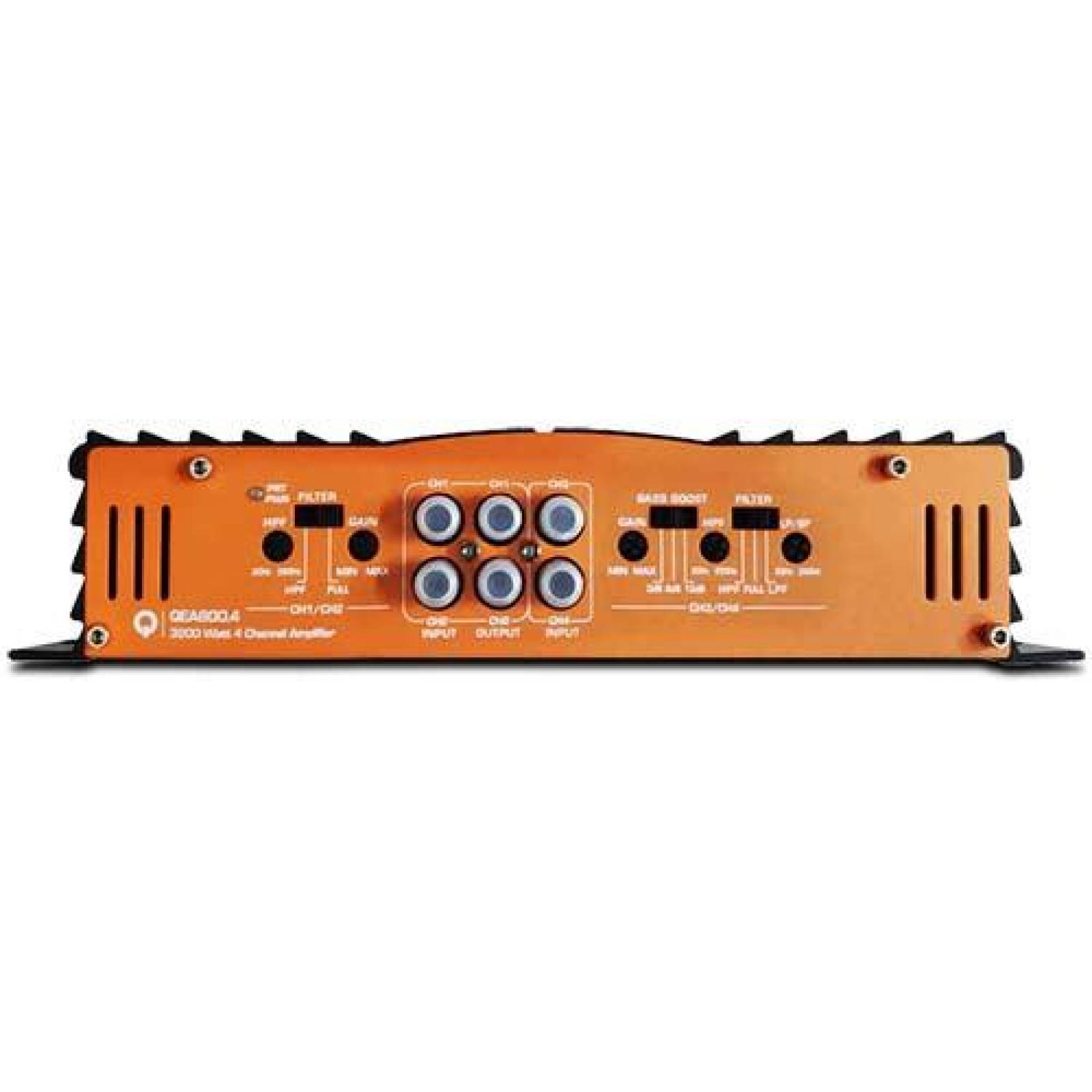 Amplificador Full Range 4 Canales Quantum QEA800.4 3200 Watts Clase AB 2 Ohms QEA Series 