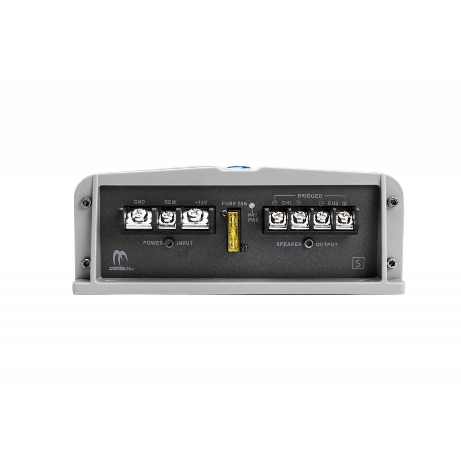 Amplificador 2 Canales con Crossovers Electrónicos Incorporados Autotek AYA-1100.2 1100 Watts Clase  