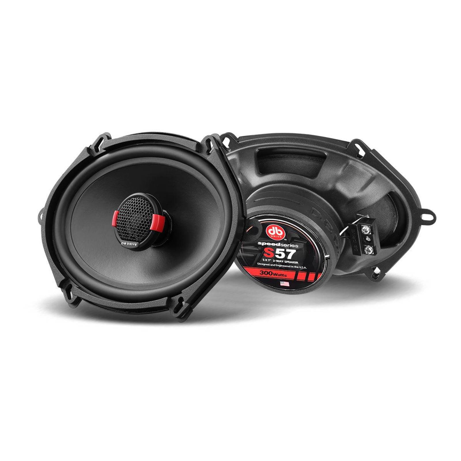 Bocinas Coaxiales DB Drive S57 300 Watts 5x7 Pulgadas 4 ... 