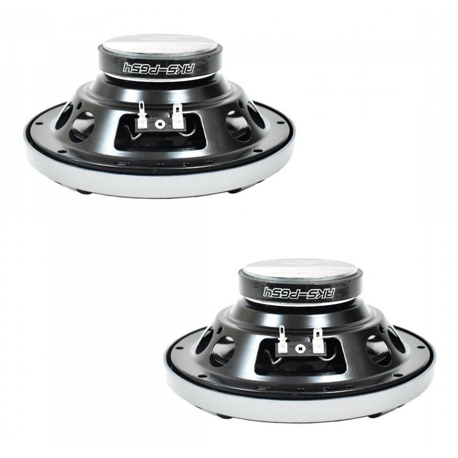 Bocinas Coaxiales Rock Series Rks-p654 240 Watts 6.5 Pulgadas 4 Vías 