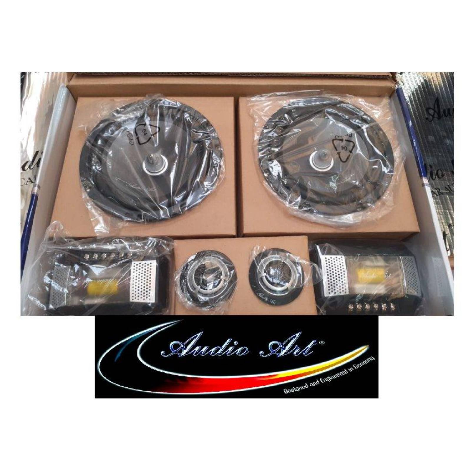 Set De Medios Audio Art CS 620 160 Watts 6.5 Pulgadas 4 Ohms 80 Watts RMS Línea Clásica