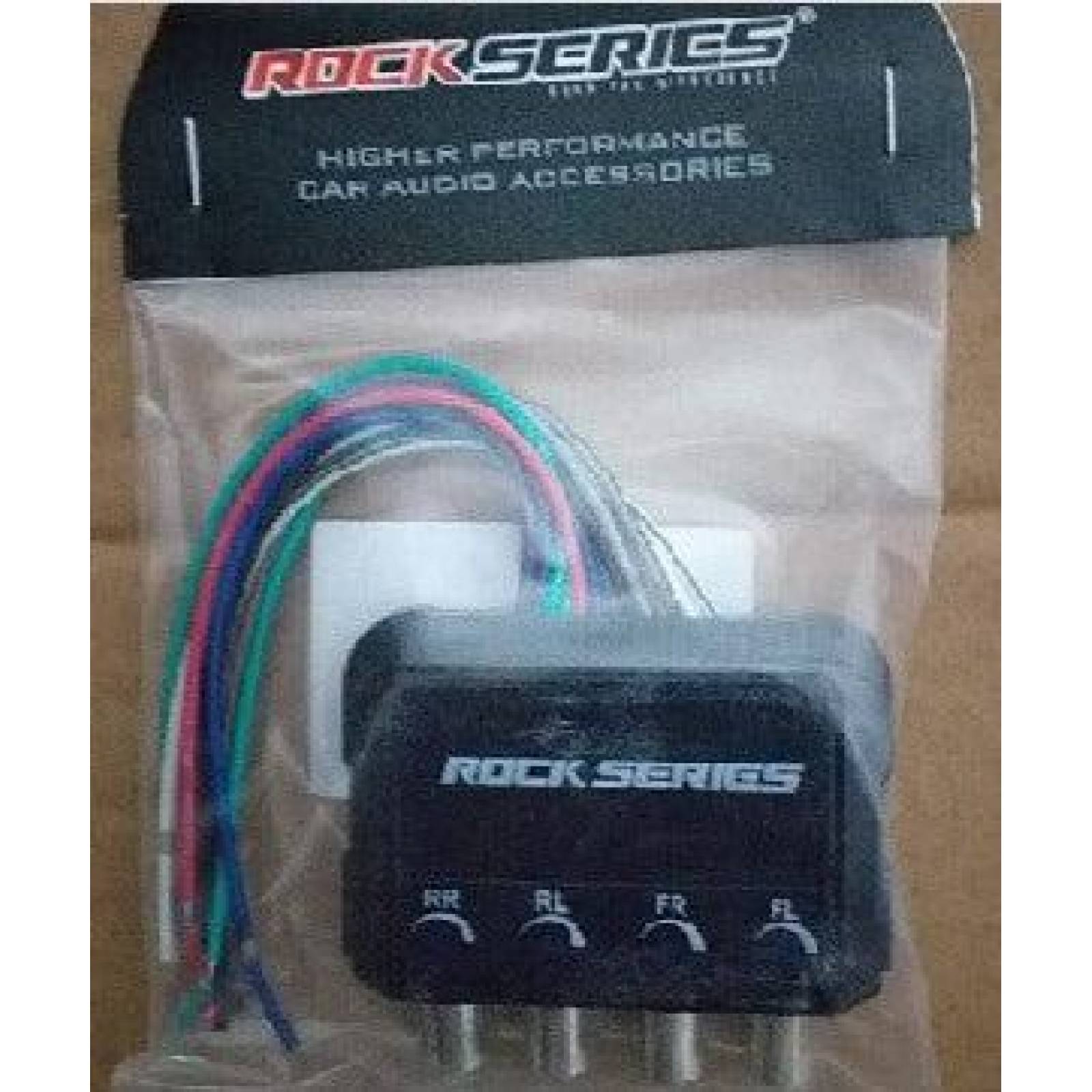 Convertidor Alta a Baja Hi Low 4 Canales Rock Series HL424 