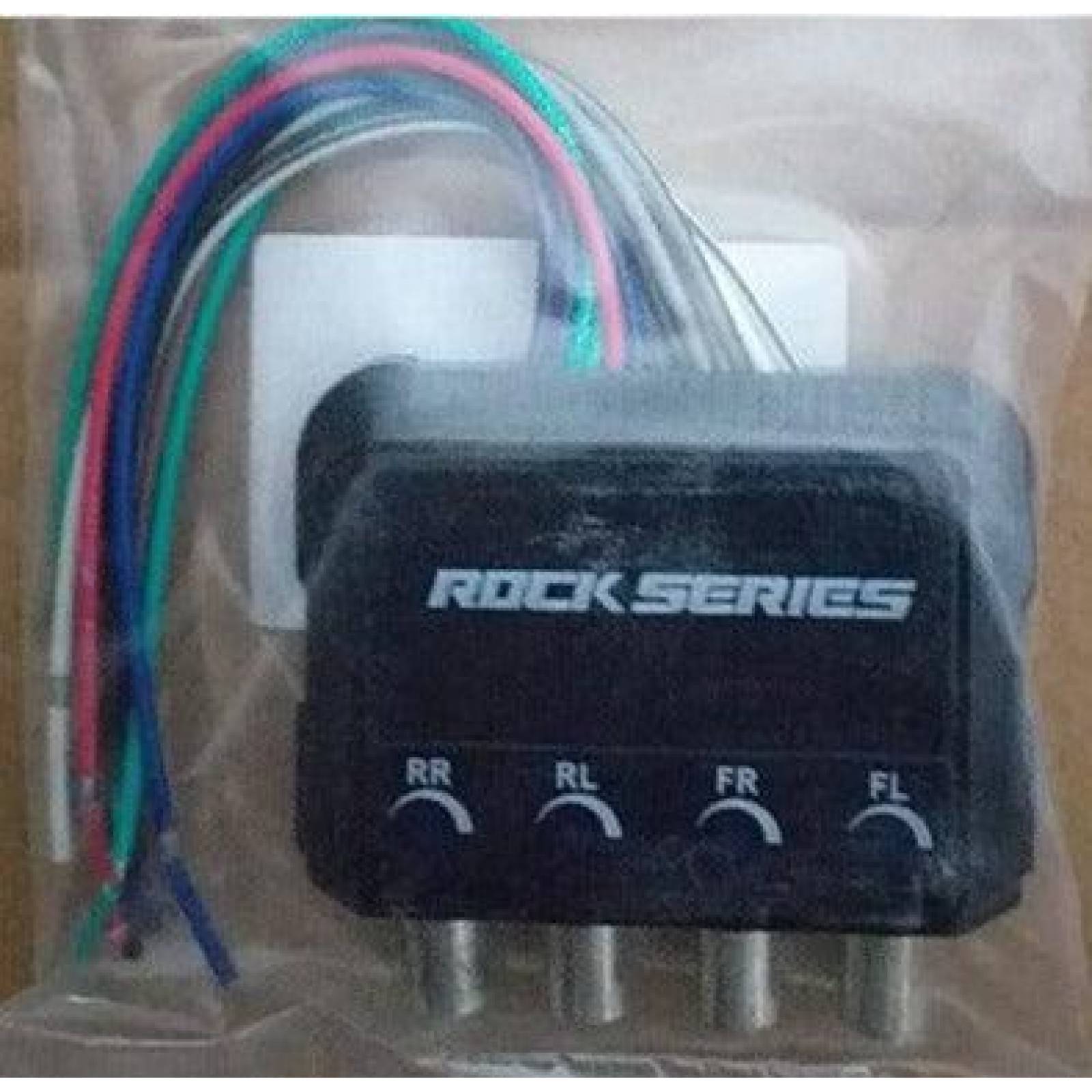 Convertidor Alta a Baja Hi Low 4 Canales Rock Series HL424 