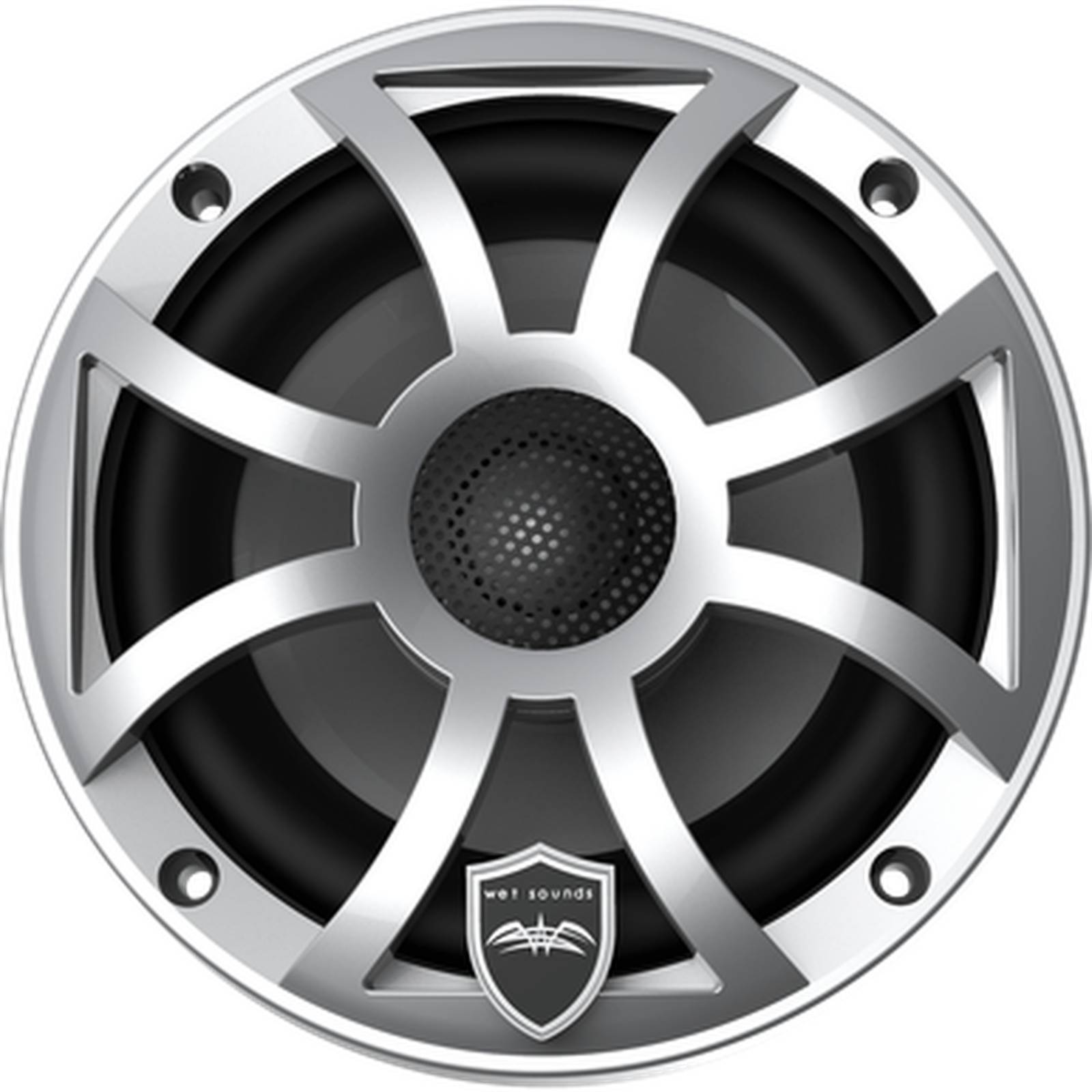 Bocinas Coaxiales Marinas Wet Sounds REVO 6 XS-S 200 Watts 6.5 Pulgadas 4 Ohms Color Plata 