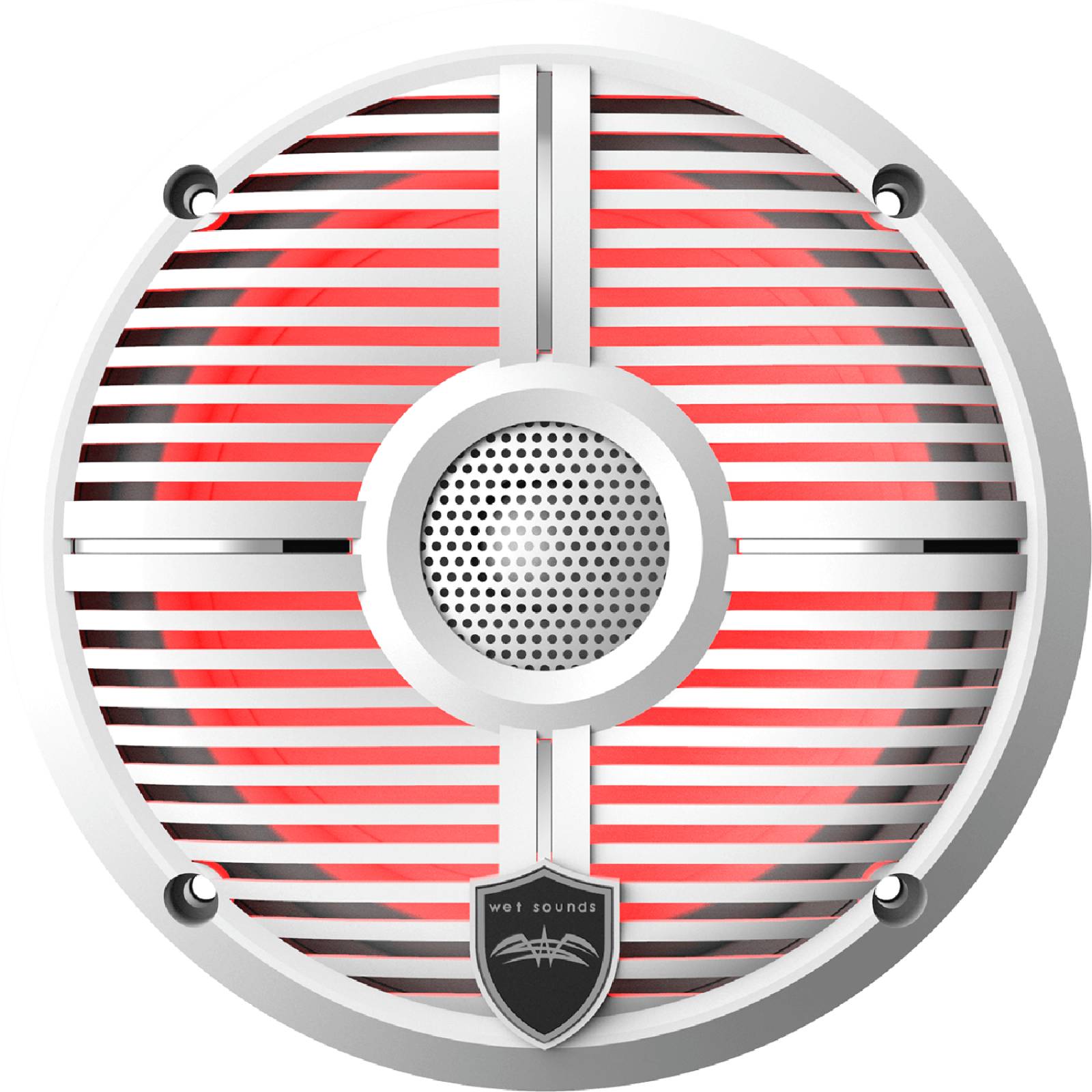 Bocinas Coaxiales Marinas Wet Sounds RECON 6 XW-W RGB 120 Watts 6.5 Pulgadas 4 Ohms Color Blanco 