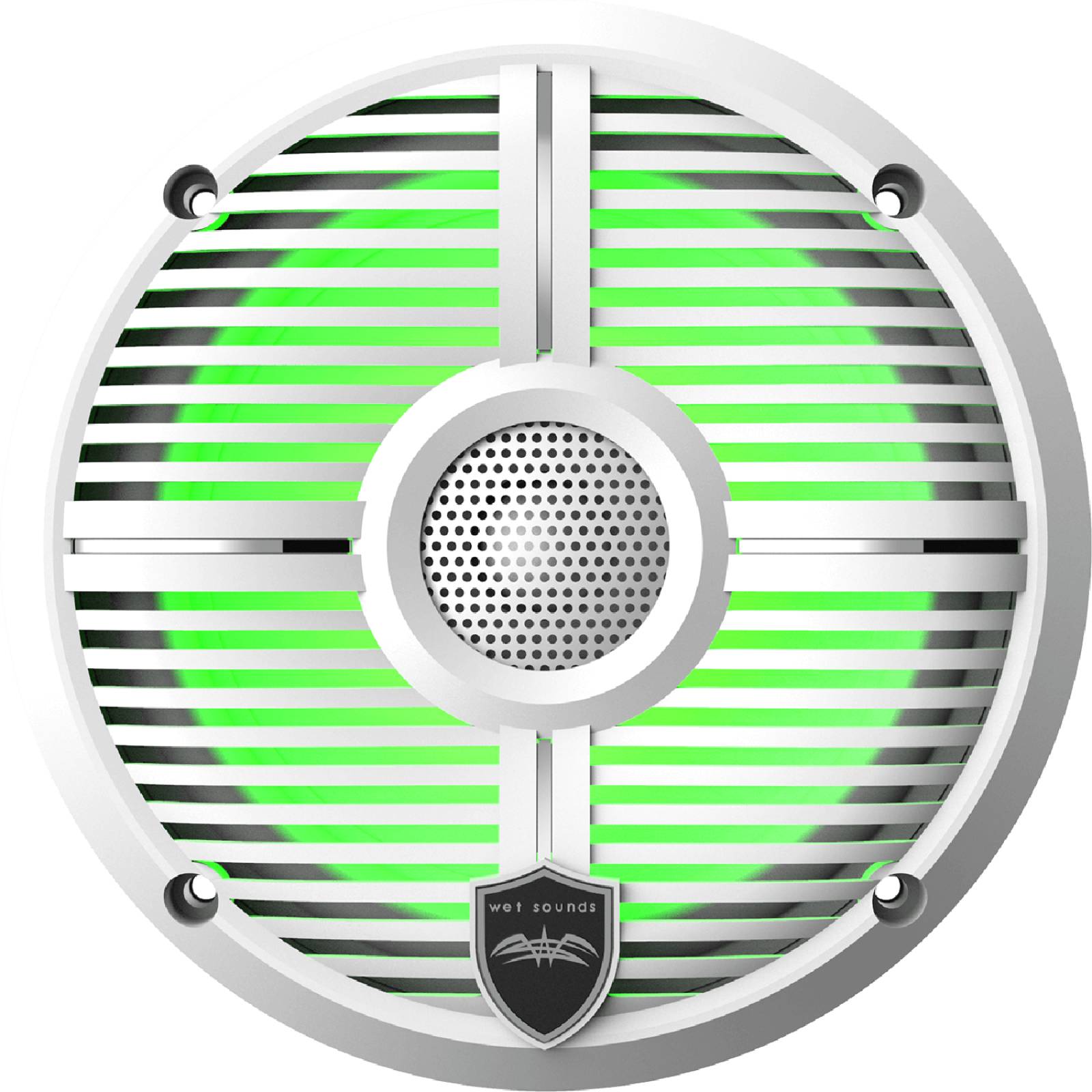 Bocinas Coaxiales Marinas Wet Sounds RECON 6 XW-W RGB 120 Watts 6.5 Pulgadas 4 Ohms Color Blanco 