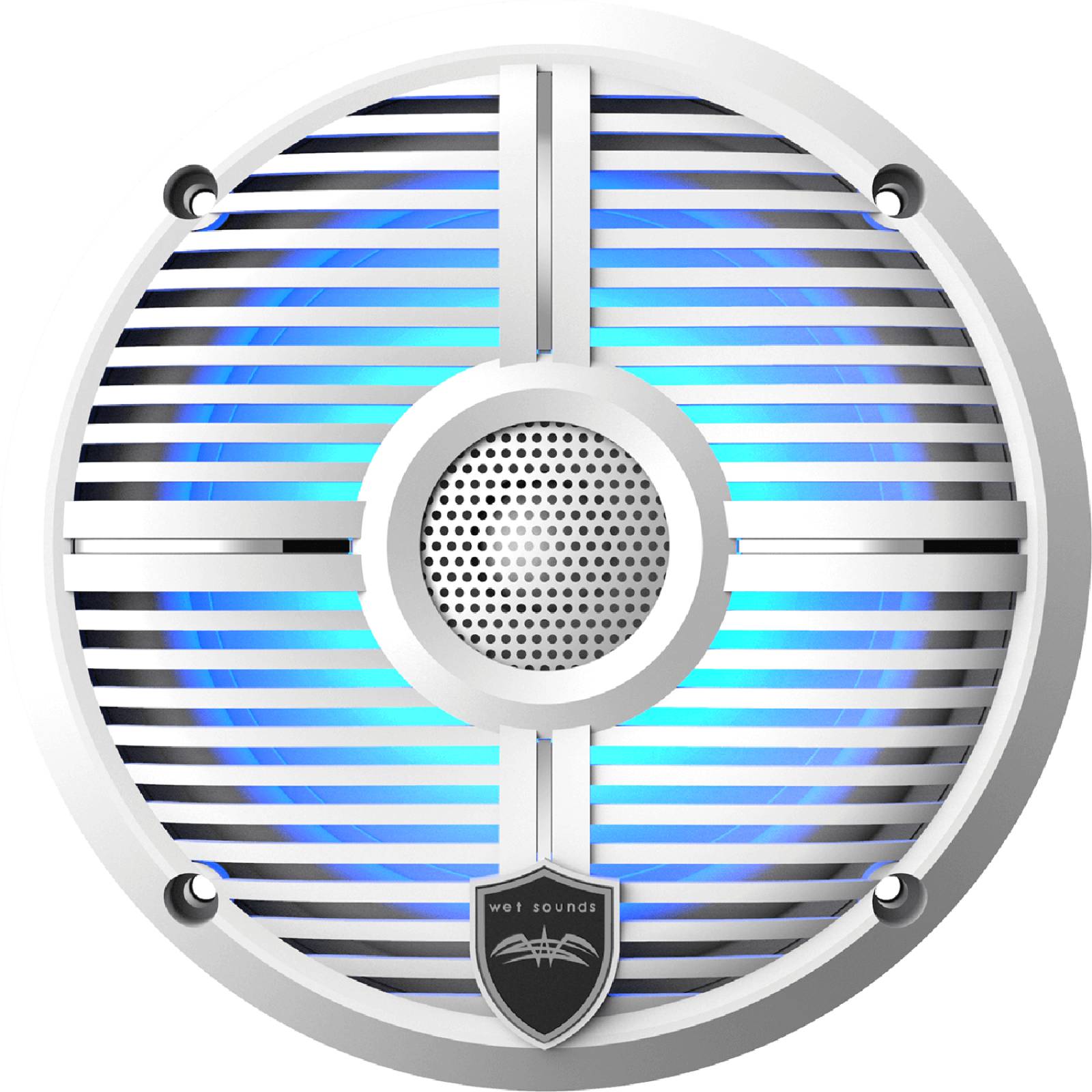 Bocinas Coaxiales Marinas Wet Sounds RECON 6 XW-W RGB 120 Watts 6.5 Pulgadas 4 Ohms Color Blanco 