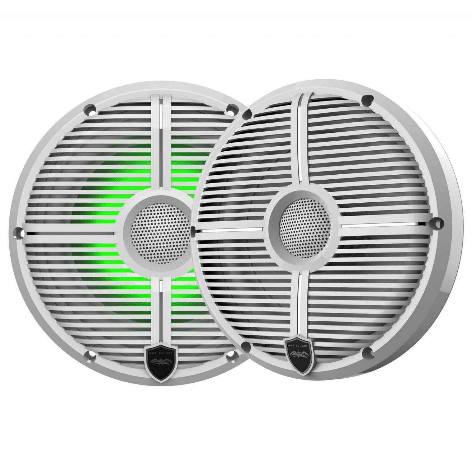 Bocinas Coaxiales Marinas Wet Sounds RECON 6 XW-W RGB 120 Watts 6.5 Pulgadas 4 Ohms Color Blanco 