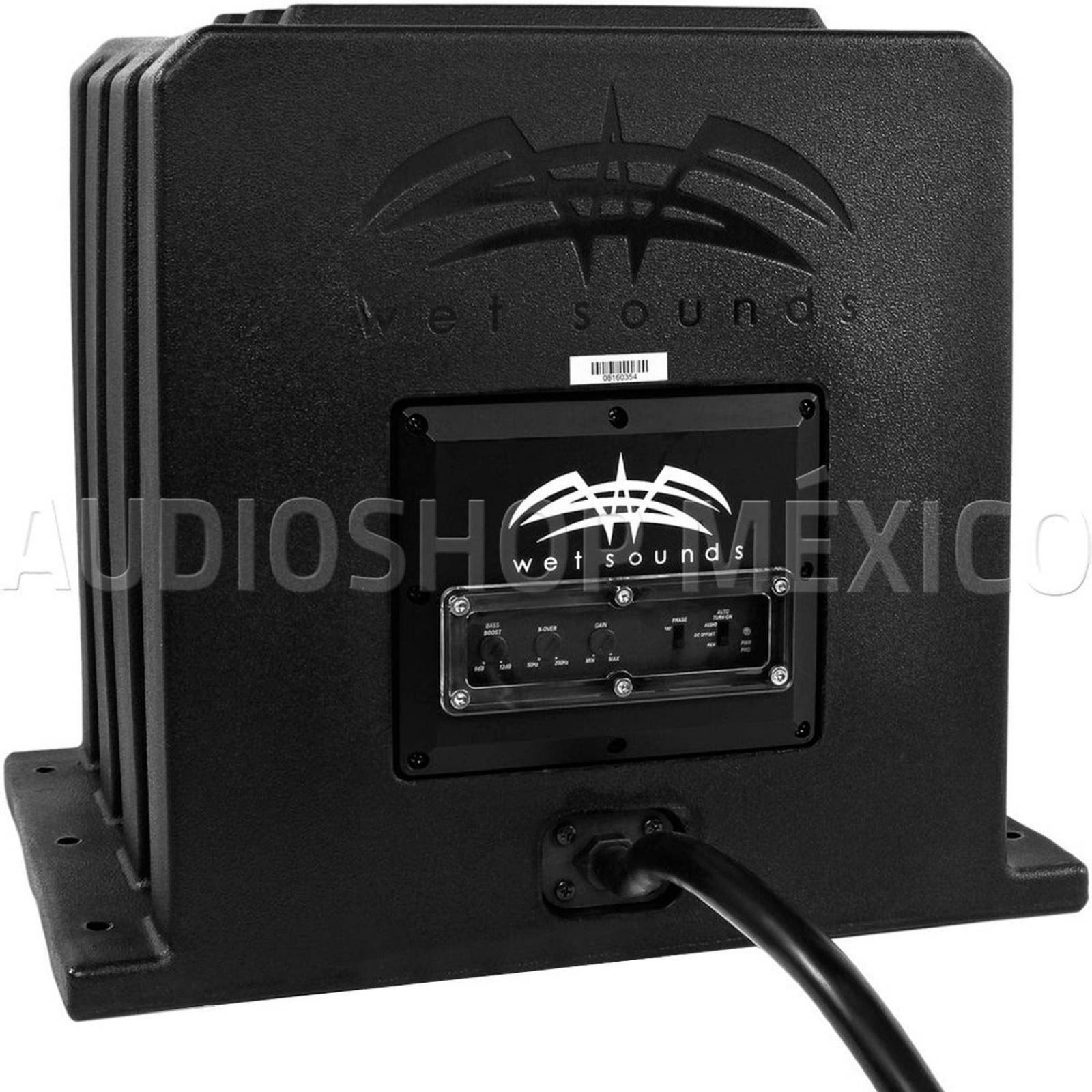 Subwoofer Amplificado Marino Wet Sounds STEALTH AS-10 500 Watts 10 Pulgadas