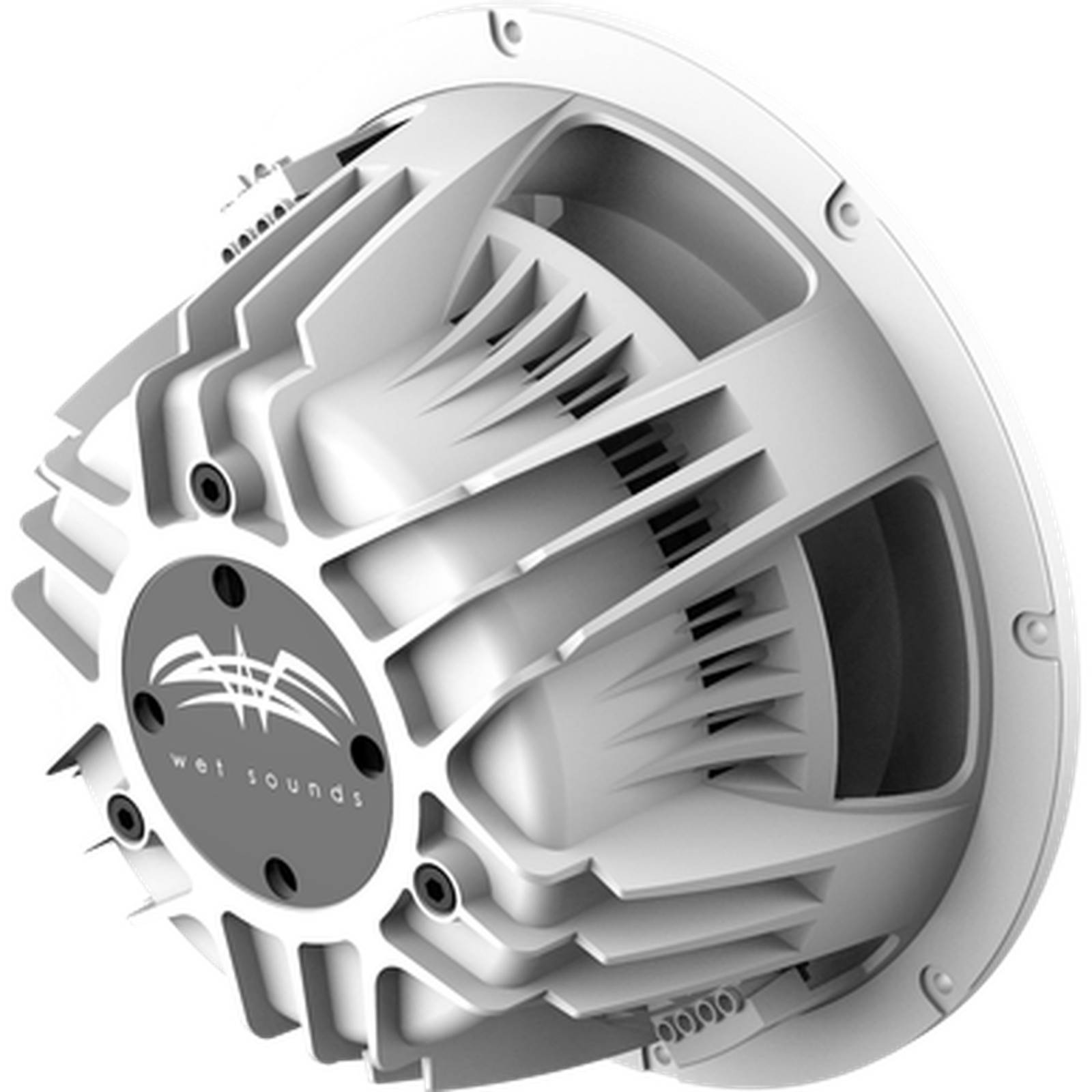 Subwoofer Marino Wet Sounds REVO 12 FA S2-W 800 Watts 12 Pulgadas 2 Ohms Free Air Color Blanco 