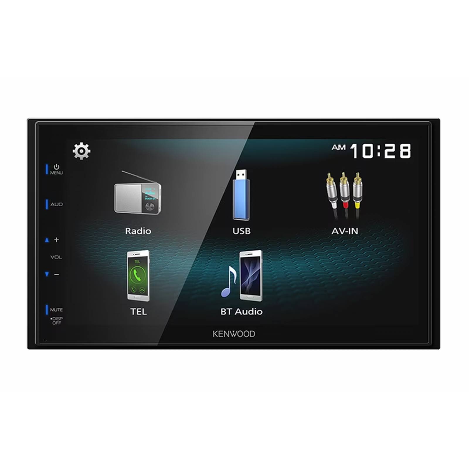 Autoestéreo Pantalla Kenwood Dmx125bt Mirror Link Android 